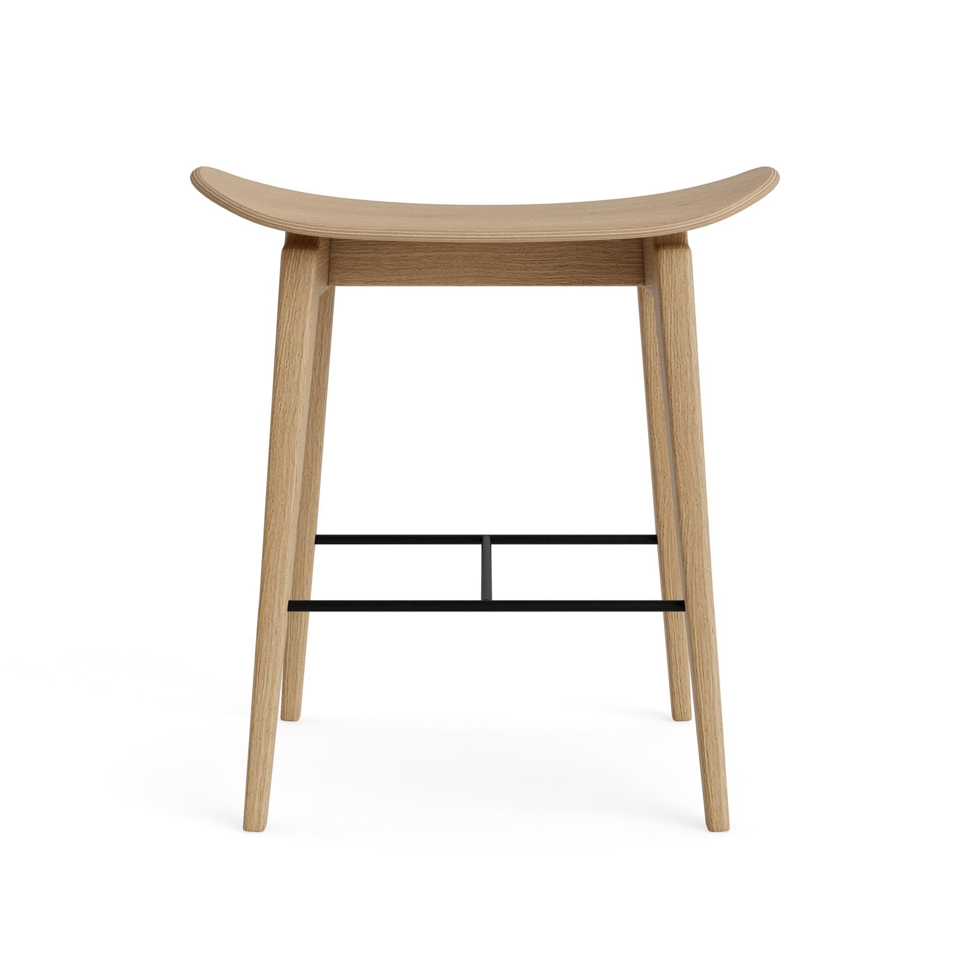 NORR11 NY11 Stool 45 cm Oak