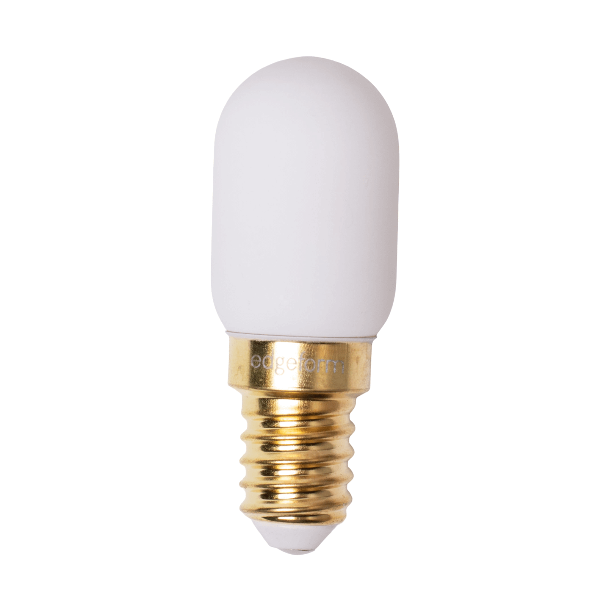 Edgeform Tube Bulb E14 3W Short & Frostet Dimbar