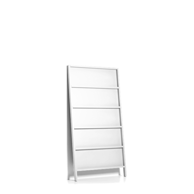 8: Moooi Oblique Vægreol Lille Hvid Lakeret Bøg