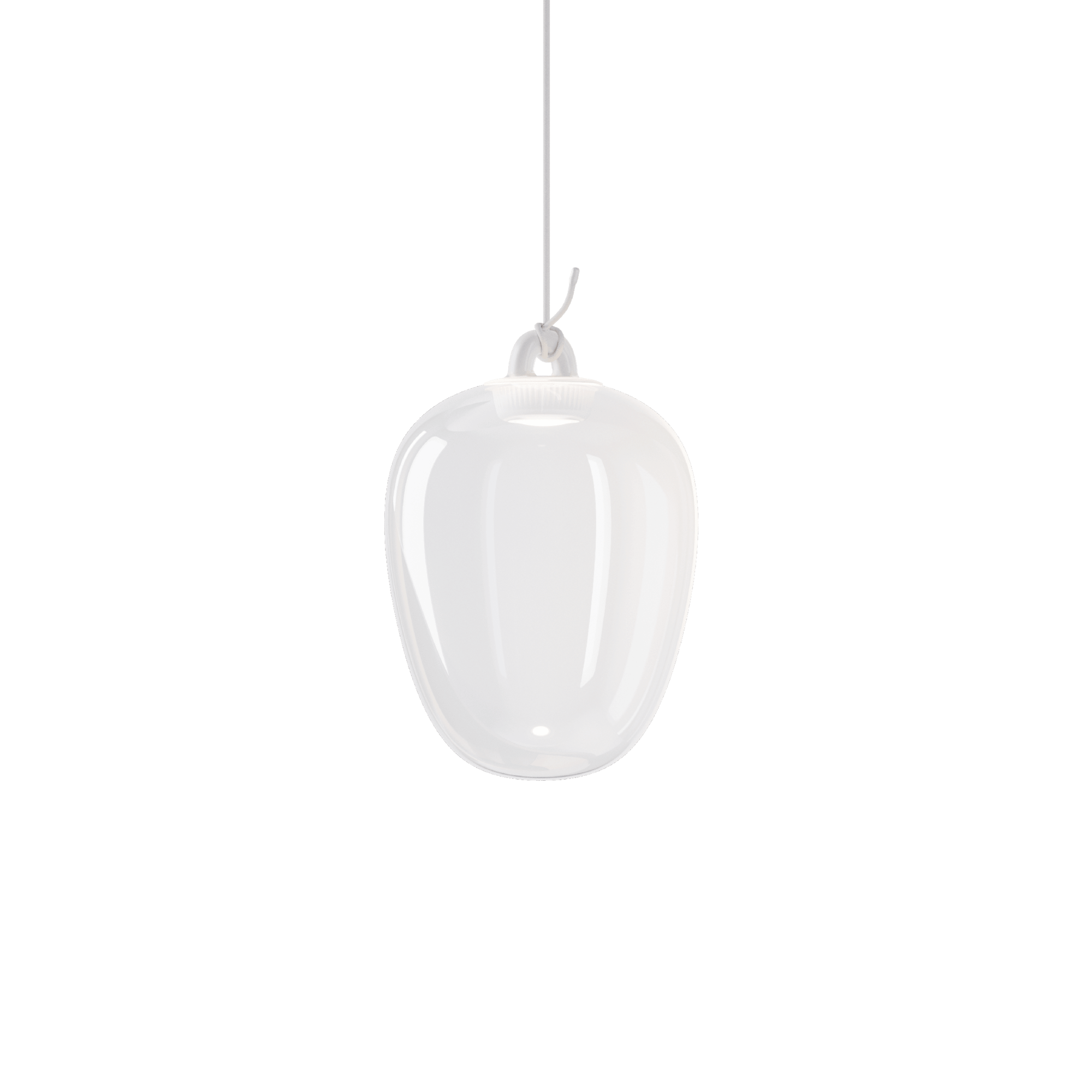 Lodes Oblò Lampa Wisząca Średnia 2700K Przezroczysty/ Biały