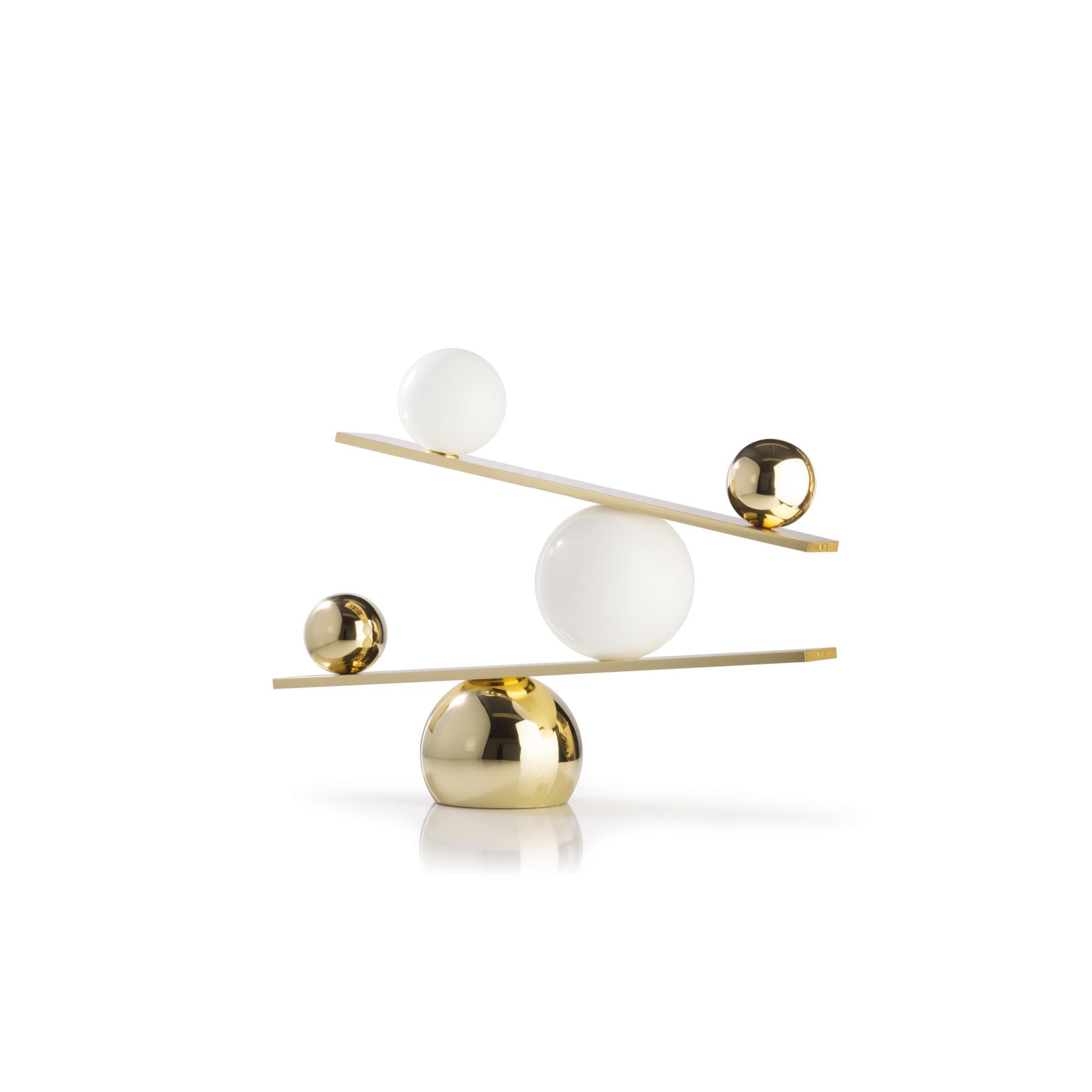 Oblure BALANCE Table Lamp Brass