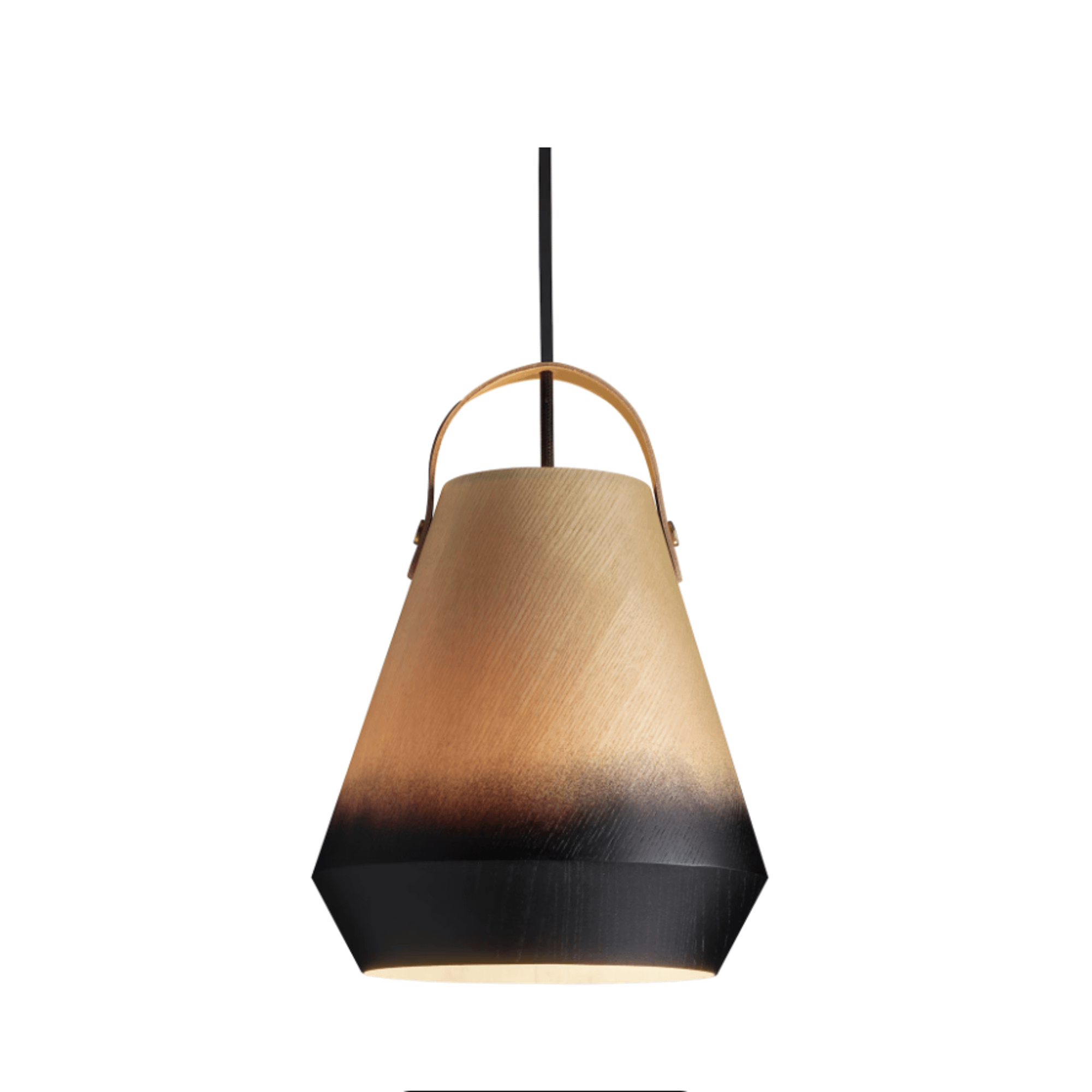 Örsjö Concrete Pendant Ash Wood/ Black