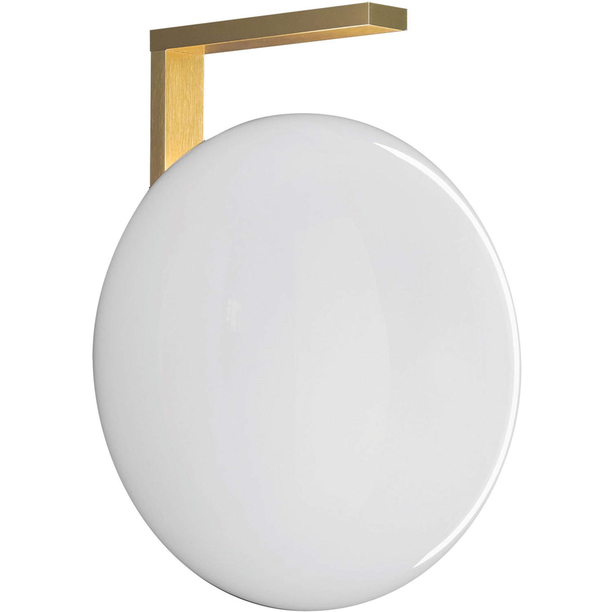 Oluce Alba 174 Wall Lamp Brass