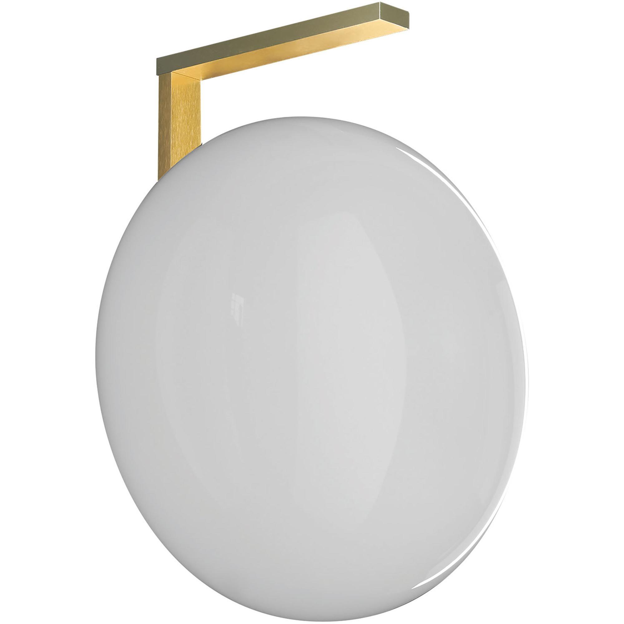 Oluce Alba 194 Wall Lamp Brass