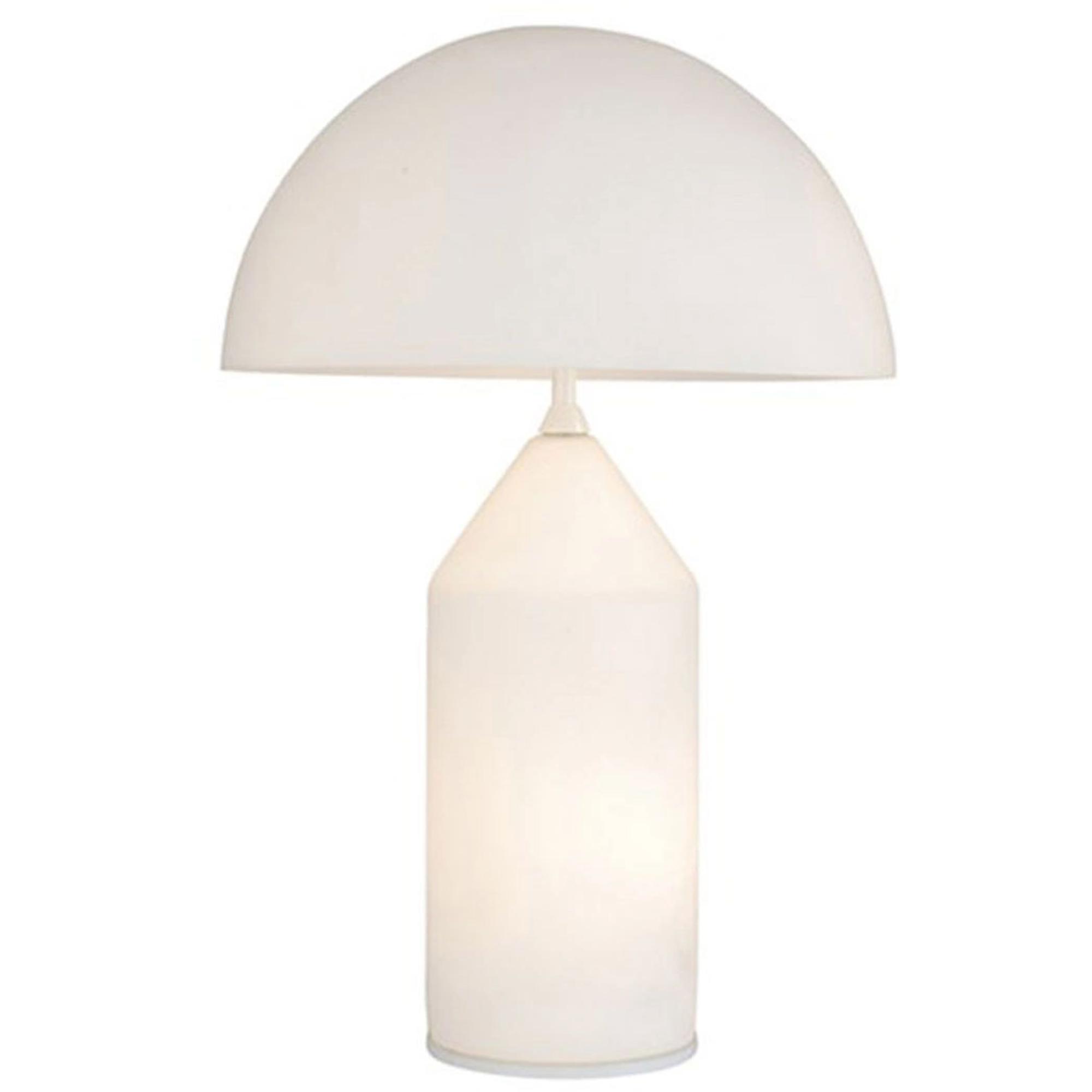 Oluce Atollo 235 Table Lamp 50 cm Opal