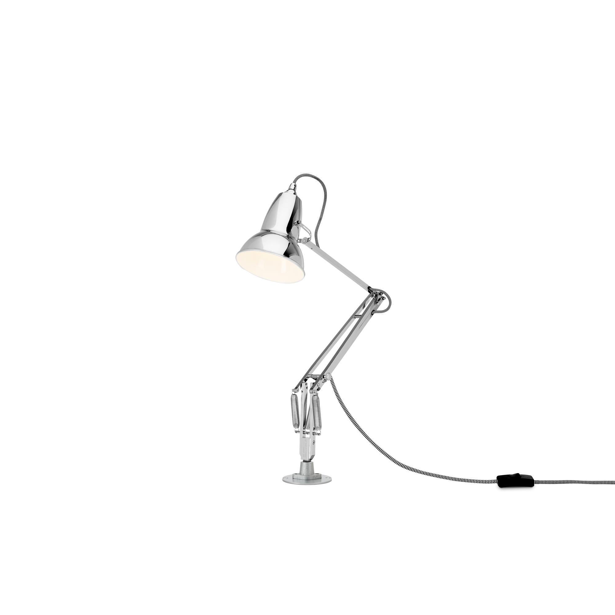 Anglepoise Original 1227 Table Lamp With Insert Light Chrome