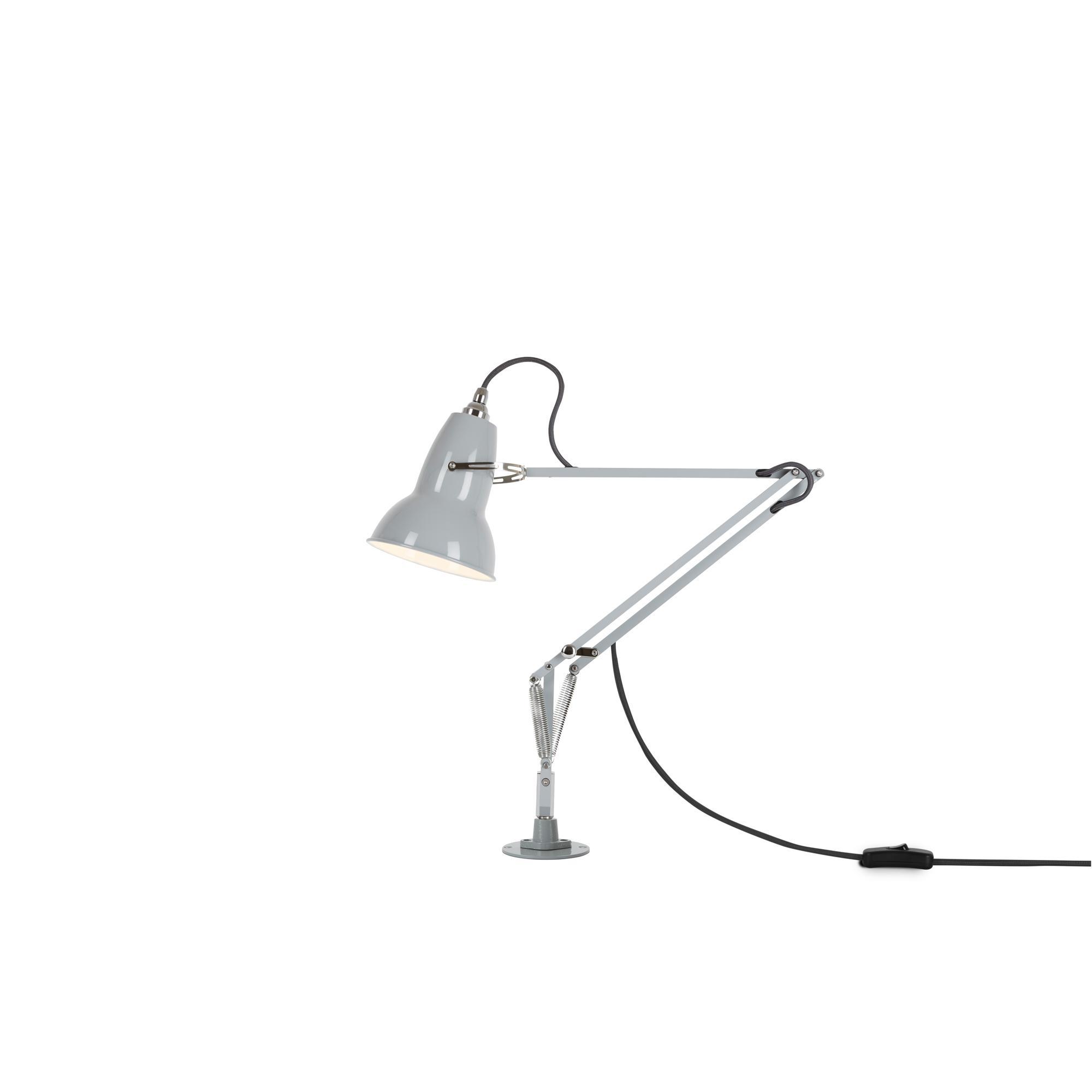 Anglepoise Original 1227 Mini Lampe à Poser avec Insert Gris Tourterelle