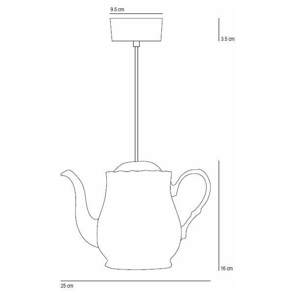 Original BTC Tea5 Pendel Stregtegning