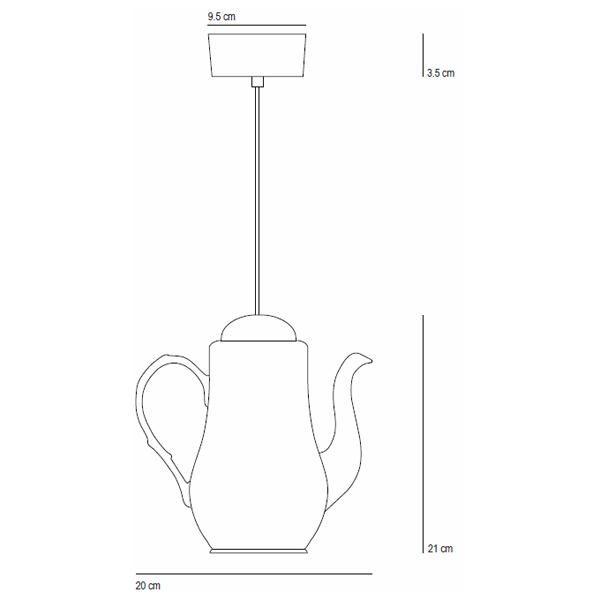 Original BTC Tea1 Pendel Stregtegning