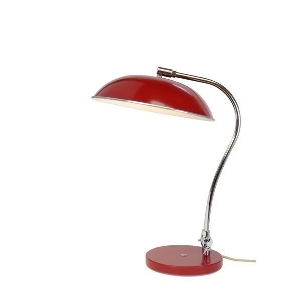 Original BTC Hugo Table Lamp Red