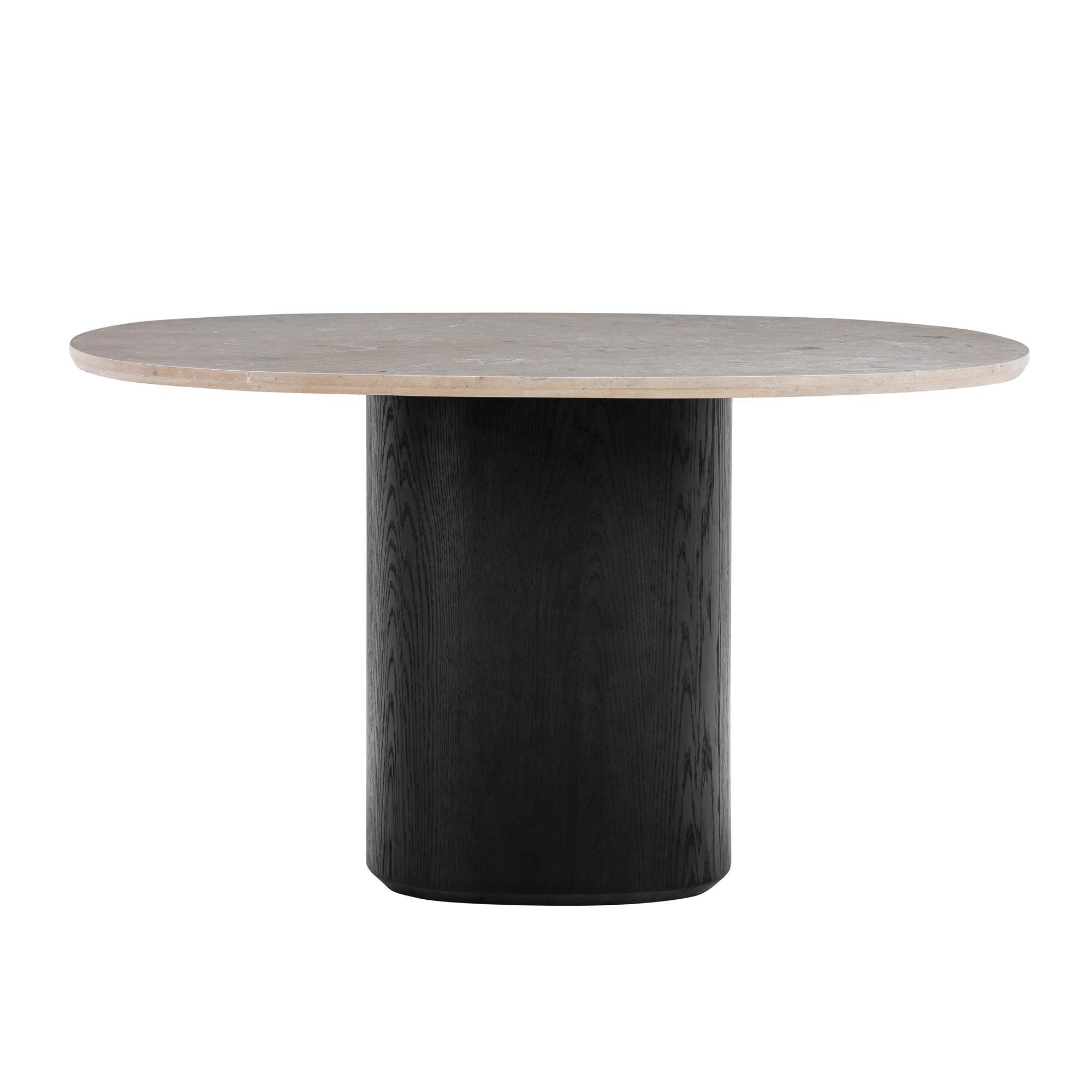 Mesa de Comedor Wendelbo Ovata Negro