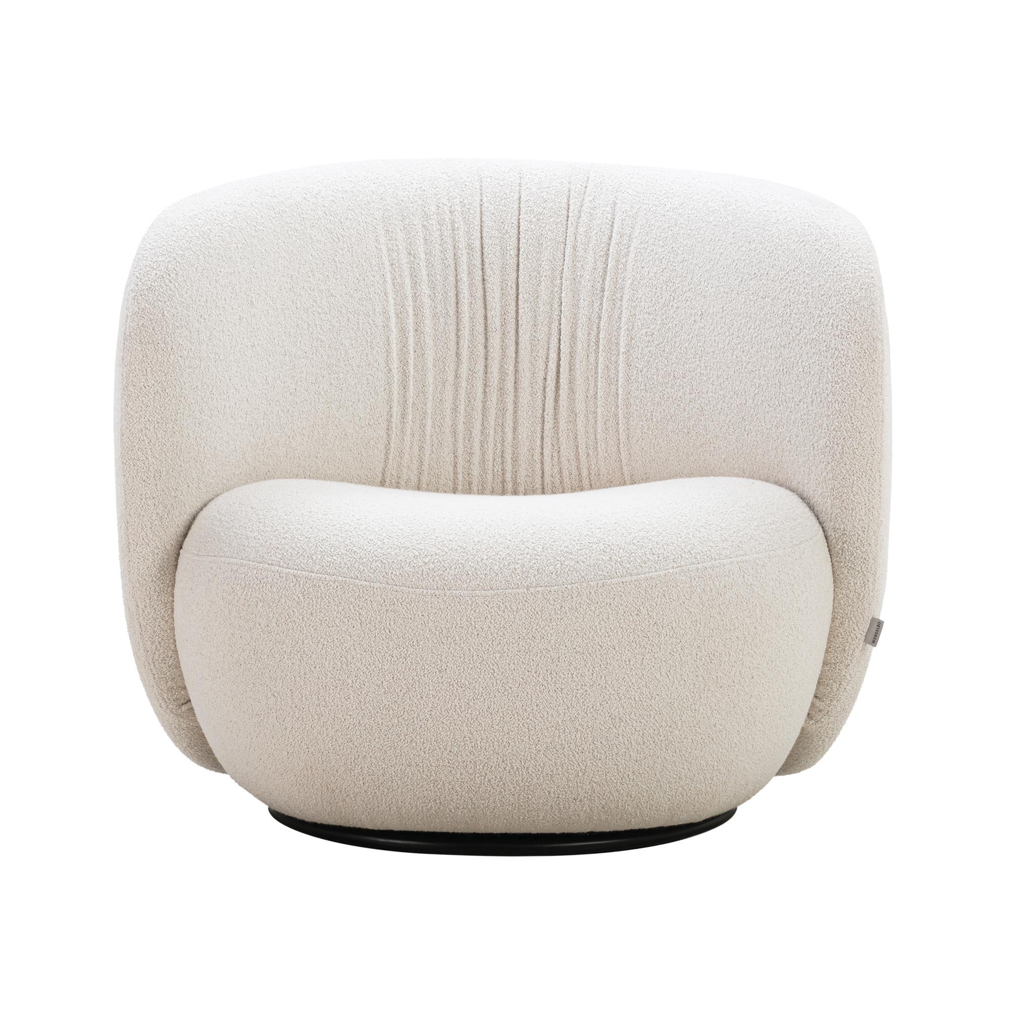 Wendelbo Ovata Armchair with Swivel Large Cuddle 02