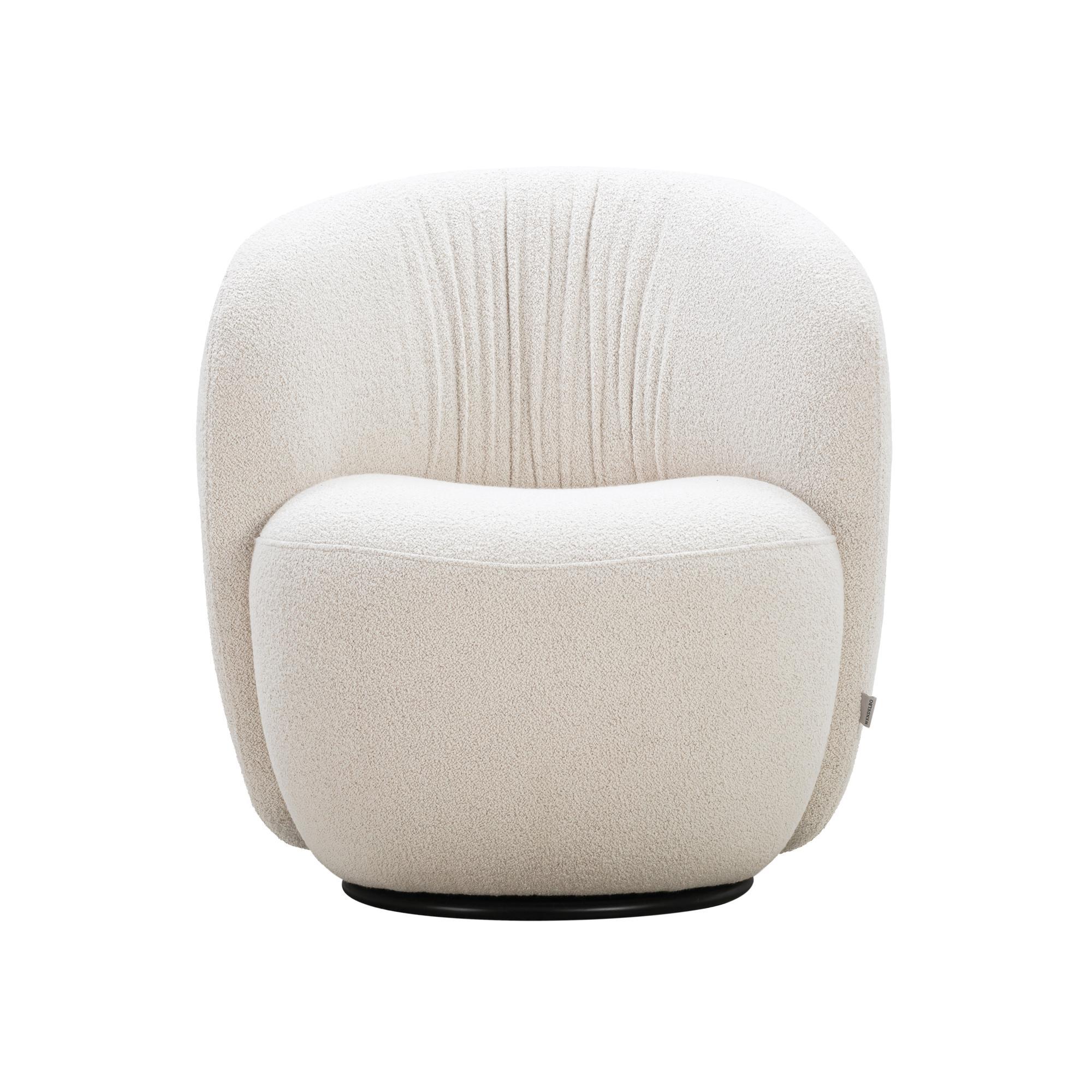 Wendelbo Ovata Armchair with Swivel Small Cuddle 02