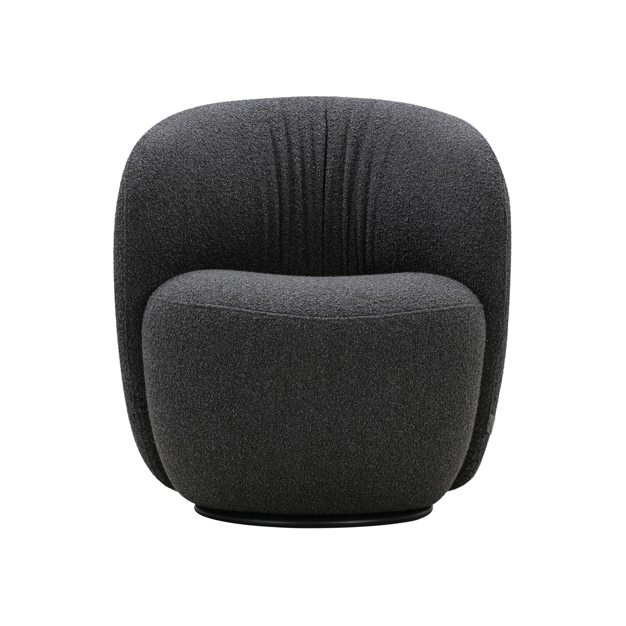 Wendelbo Ovata Armchair with Swivel Small Cuddle 08