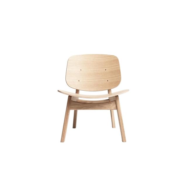 Fauteuil Pandora de La Collection Ro en Chêne Traité Au Savon