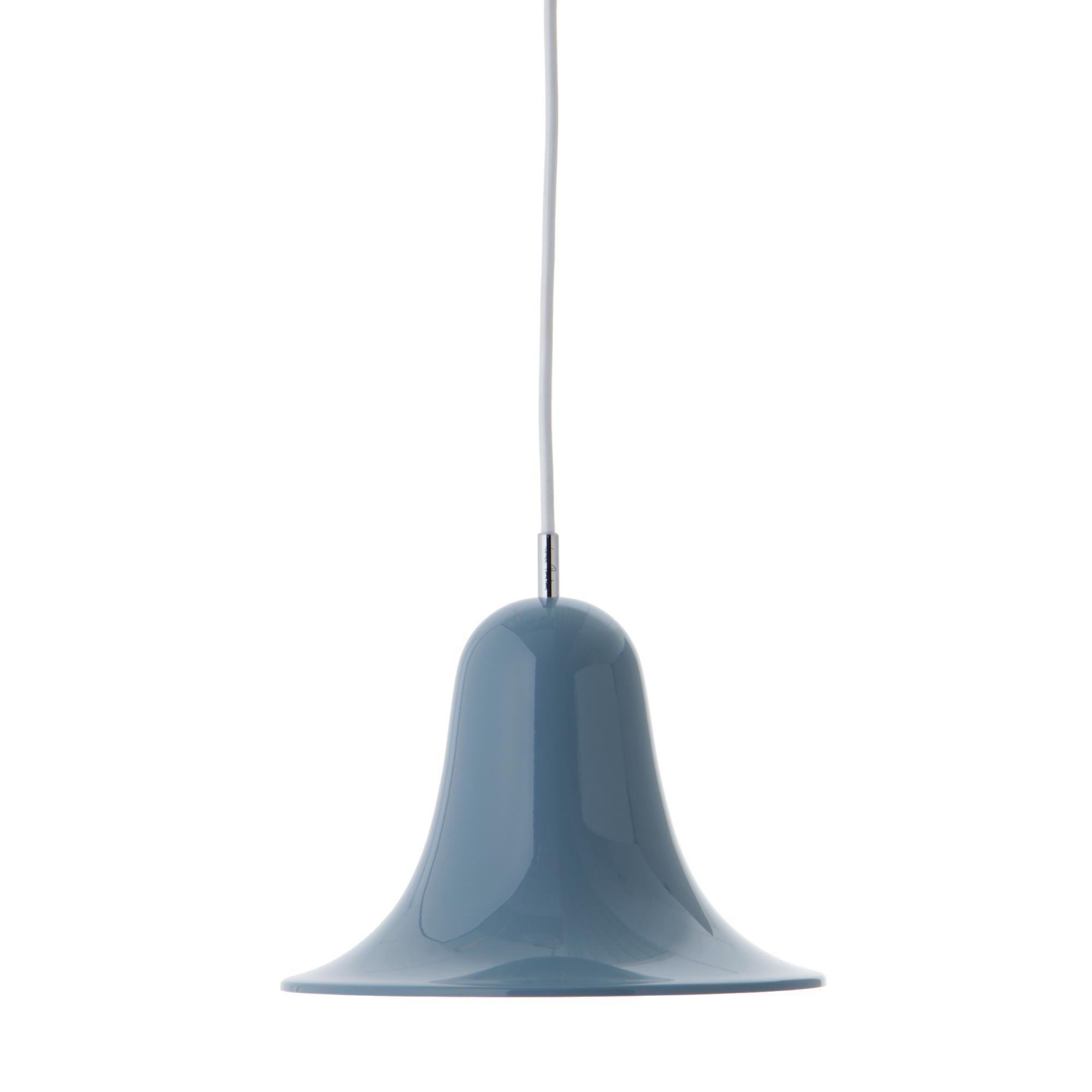 Verpan Pantop Suspension Ø23 cm Bleu Poussiéré Poudré