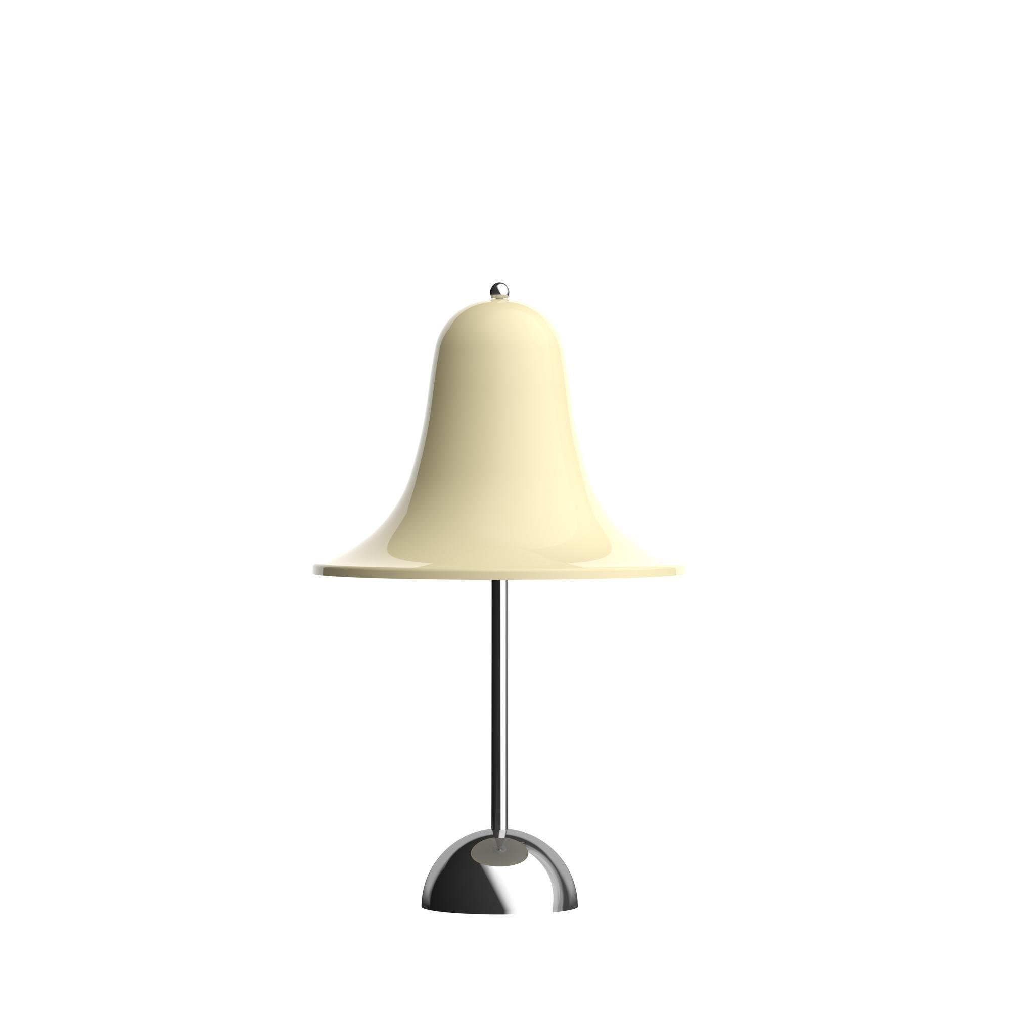 Verner Panton Pantop Lámpara Portátil Crema Blanco