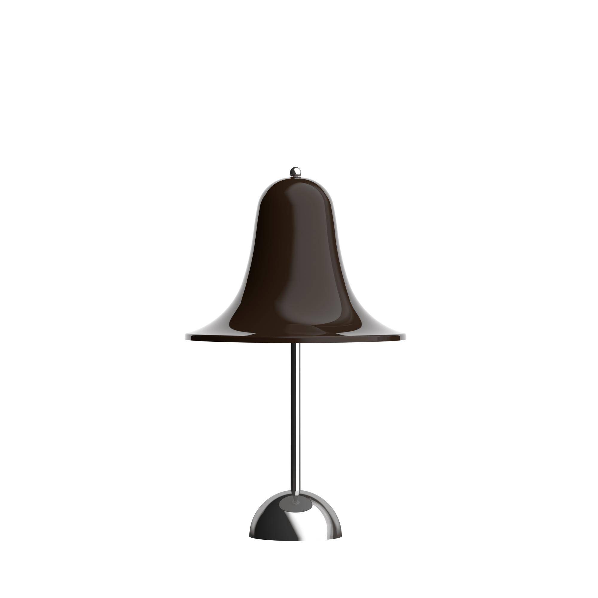 Lámpara portátil Verner Panton Pantop marrón oscuro