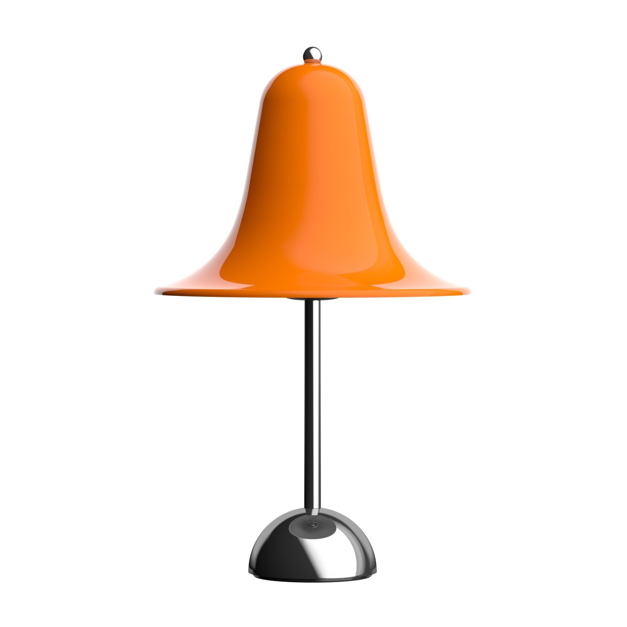 Lámpara de mesa Verner Panton Pantop Ø23 Naranja