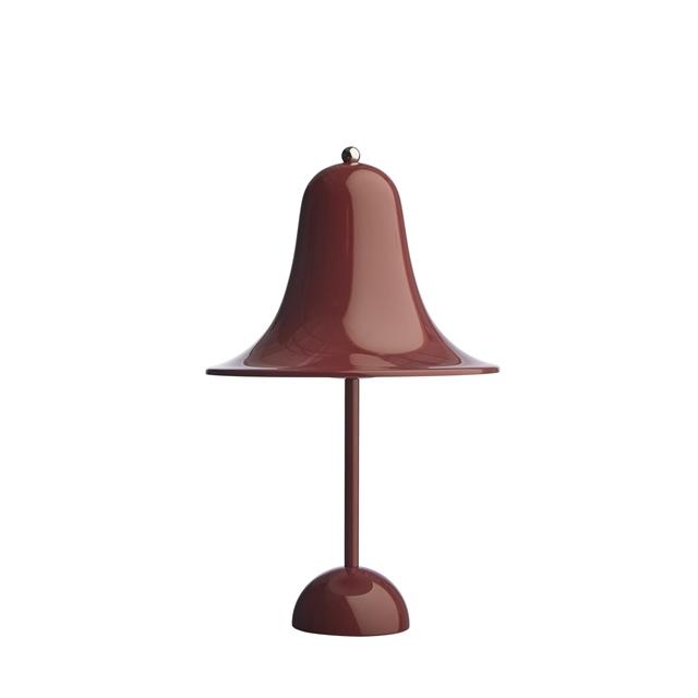 Verpan Pantop Bordlampe Ø23 cm Burgundy
