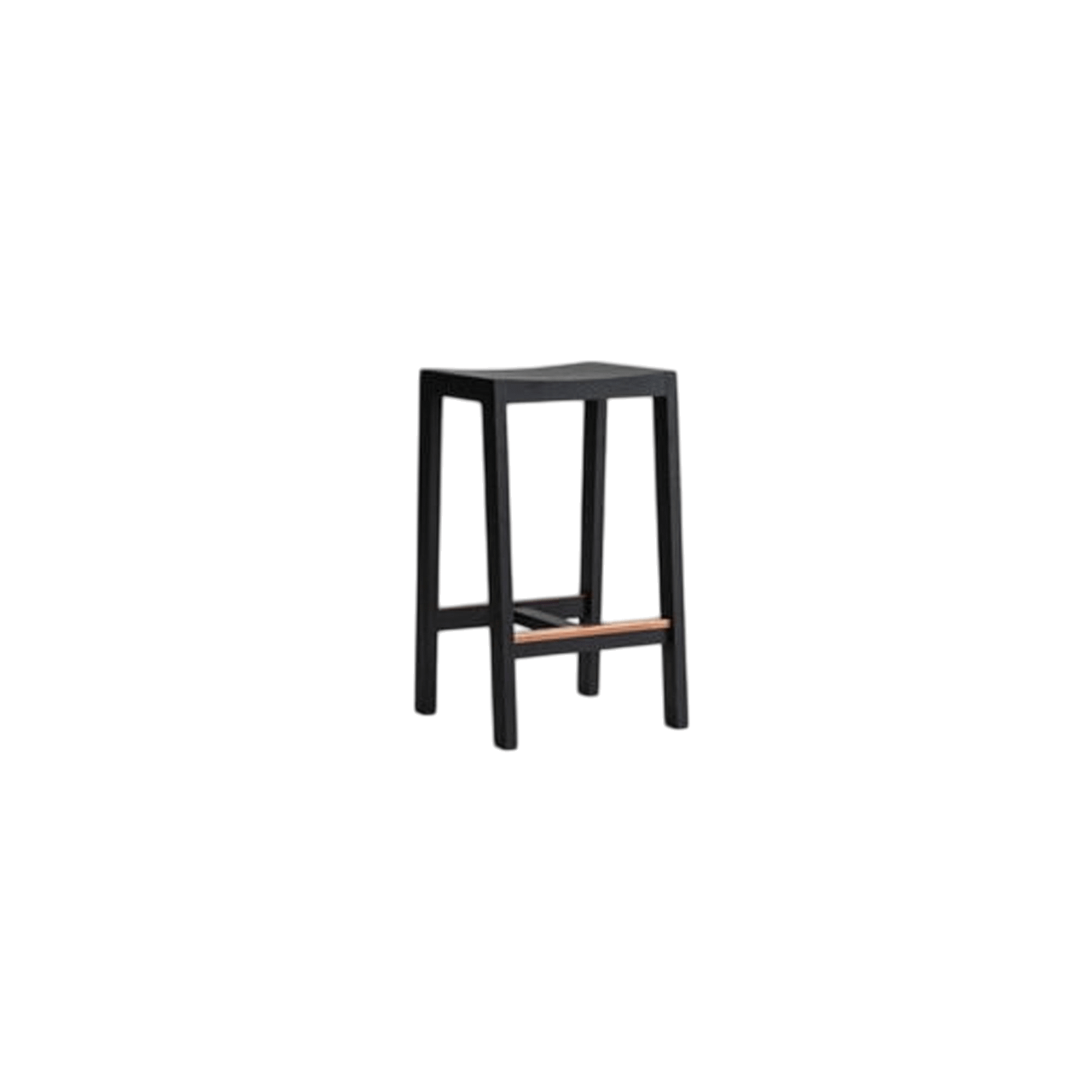 Vaarnii 016 Maasto Sgabello Bar H65 Nero