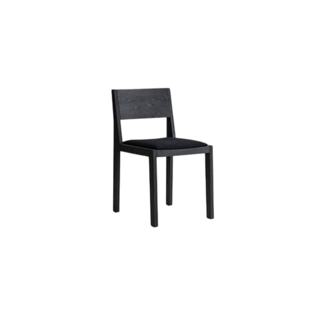 Vaarnii 016 Maasto Ruokailutuoli Pehmustettu Istuin Musta/Square 0194