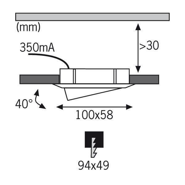 Paulmann Cardano LED Stregtegning
