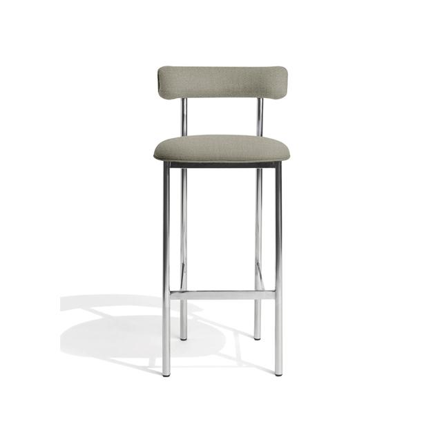 Møbel Copenhagen Font Barstol 75 cm Vidar 222/Poleret Stål Stel