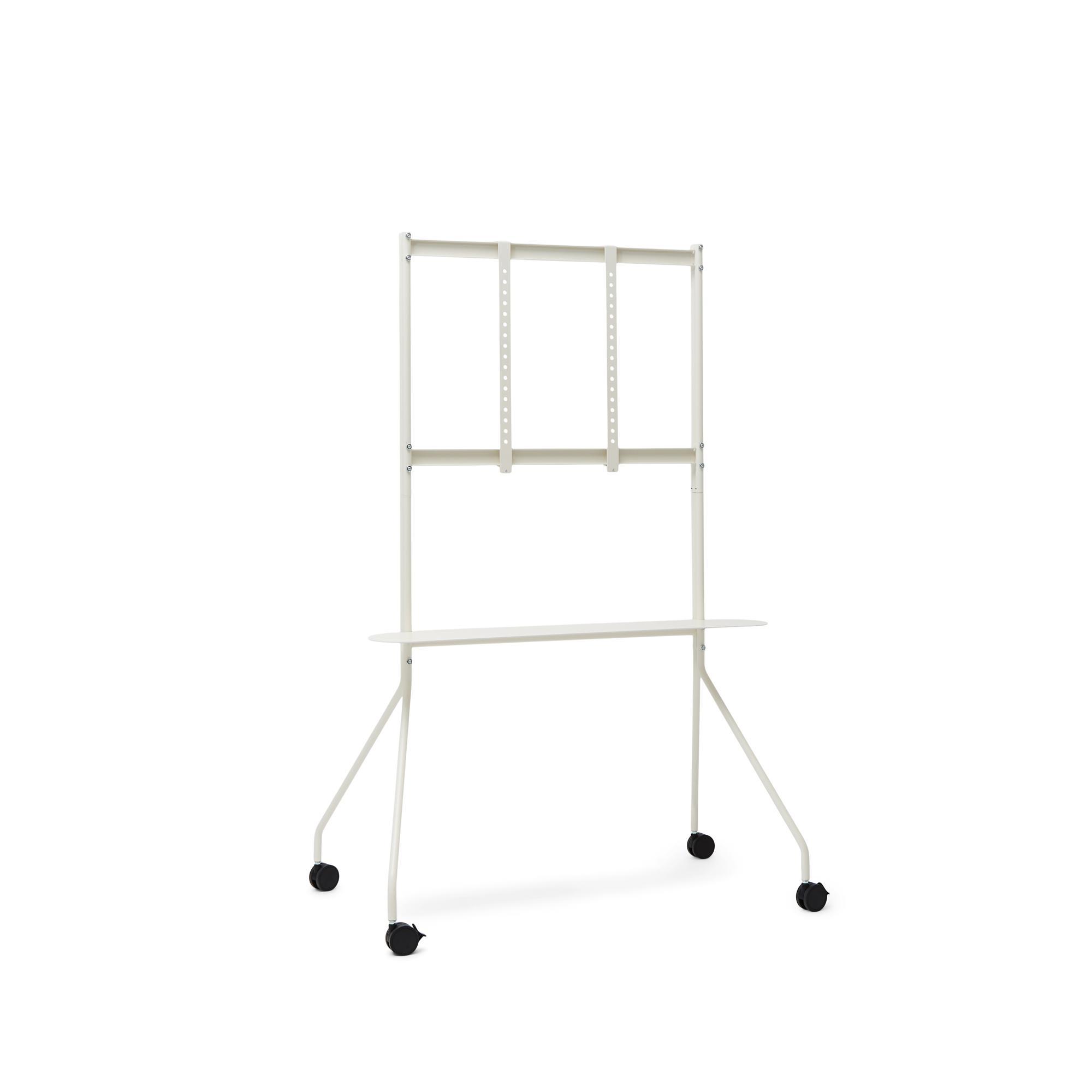 Pedestal Moon Pro TV Stander Pearl