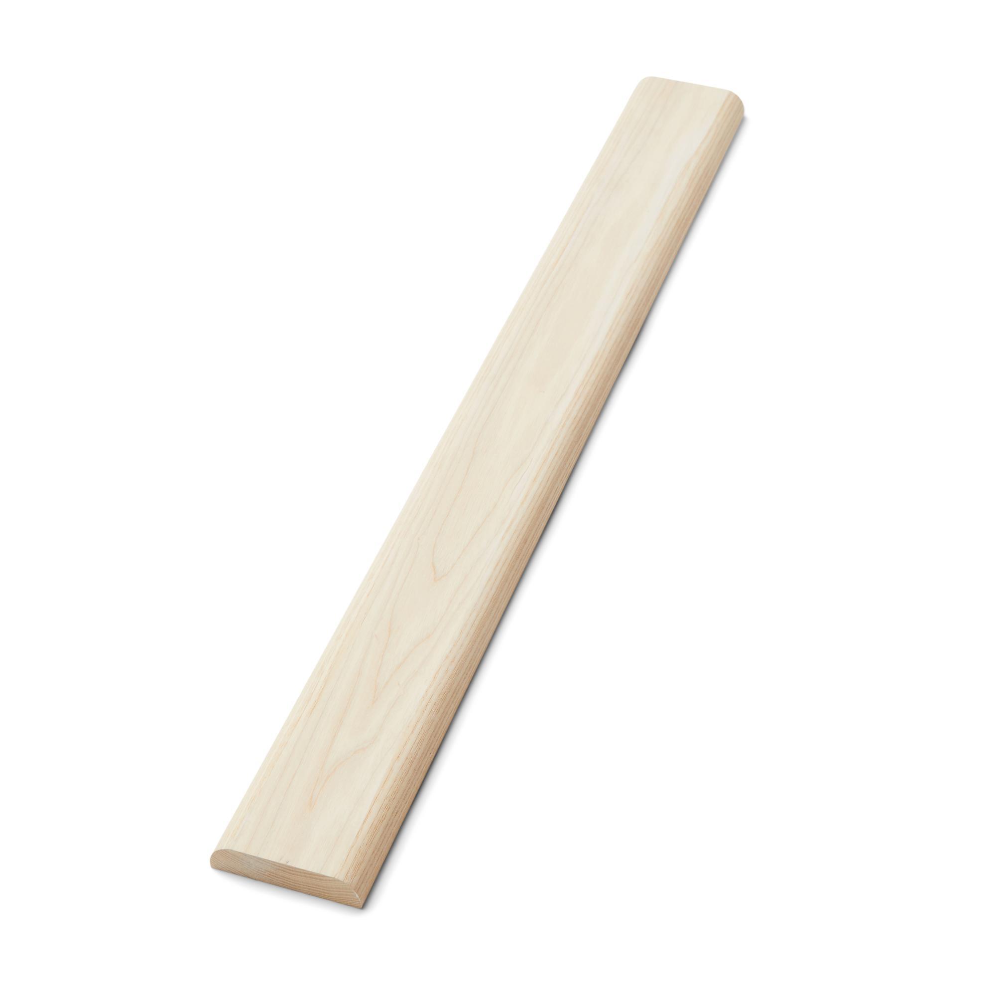 Pedestal Plate Inlay A-Frame Light Oak