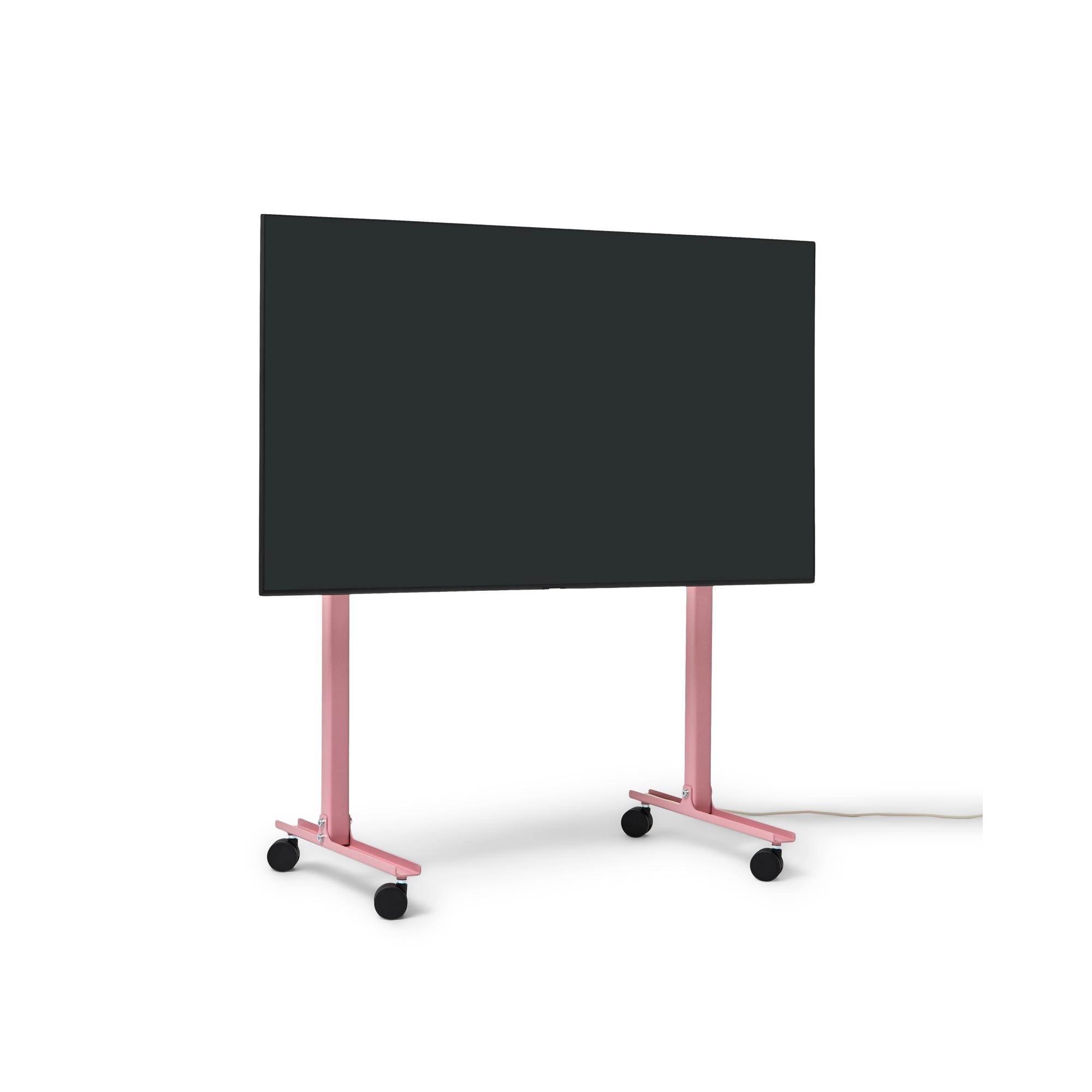 Pedestal Straight Rollin\' TV Stand Bubble Gum