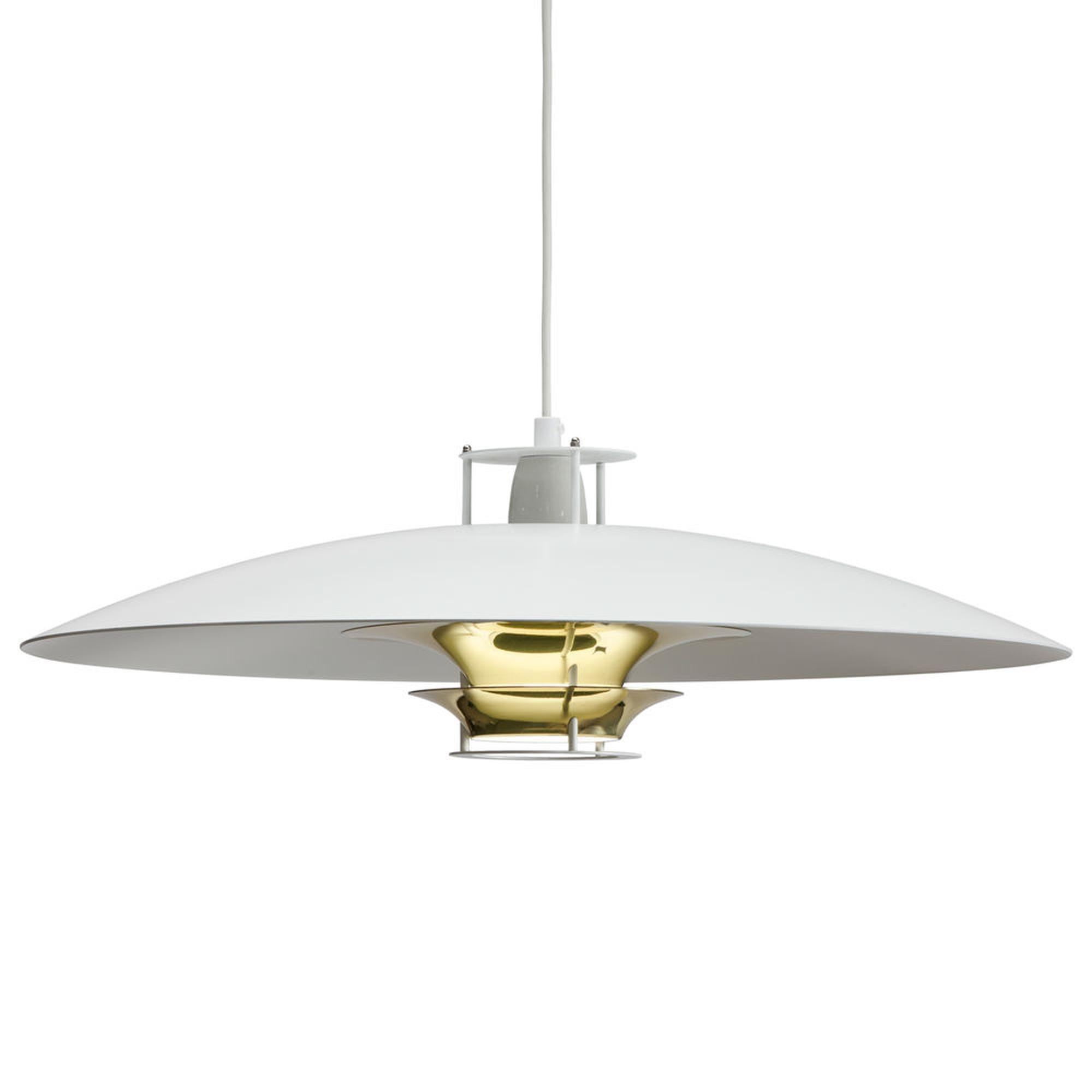 Lampadario Artek JL341, Bianco/ Ottone