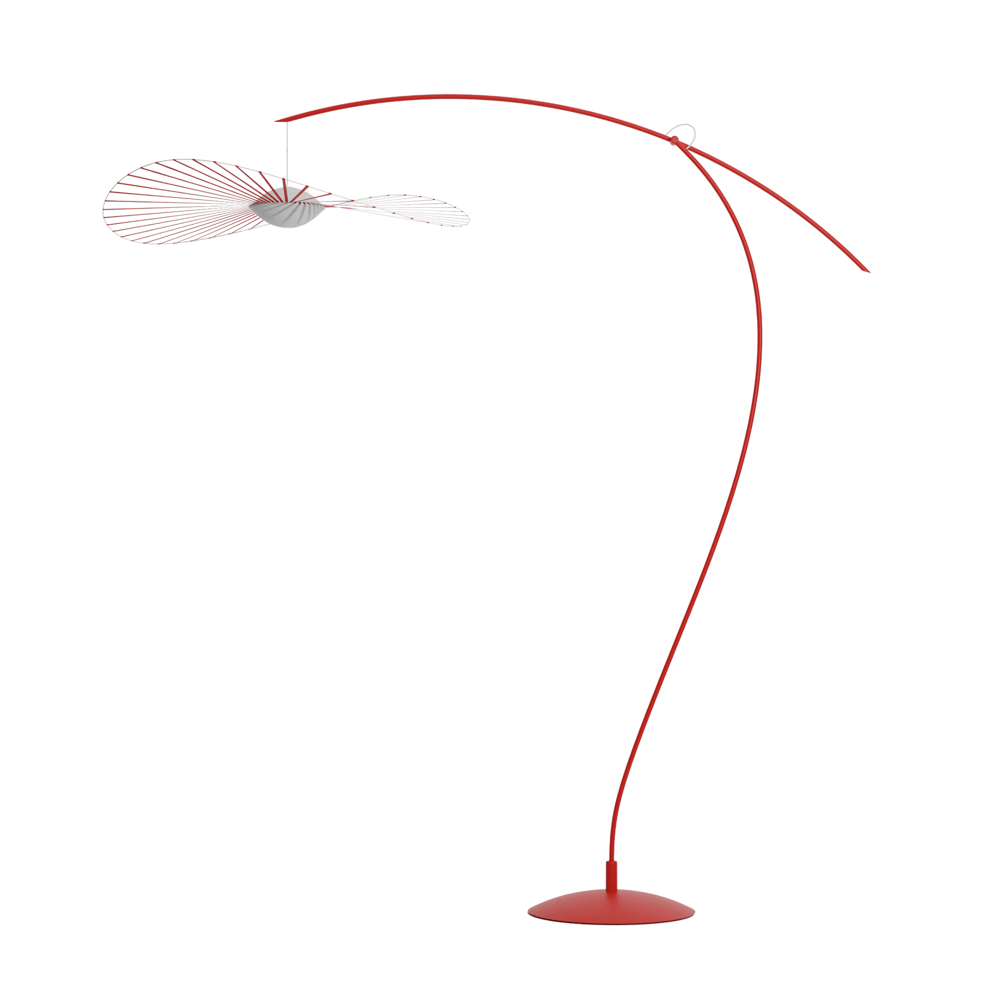 Petite Friture VERTIGO NOVA Edizione Limitata Lampada da terra Ø110 Vermiglio