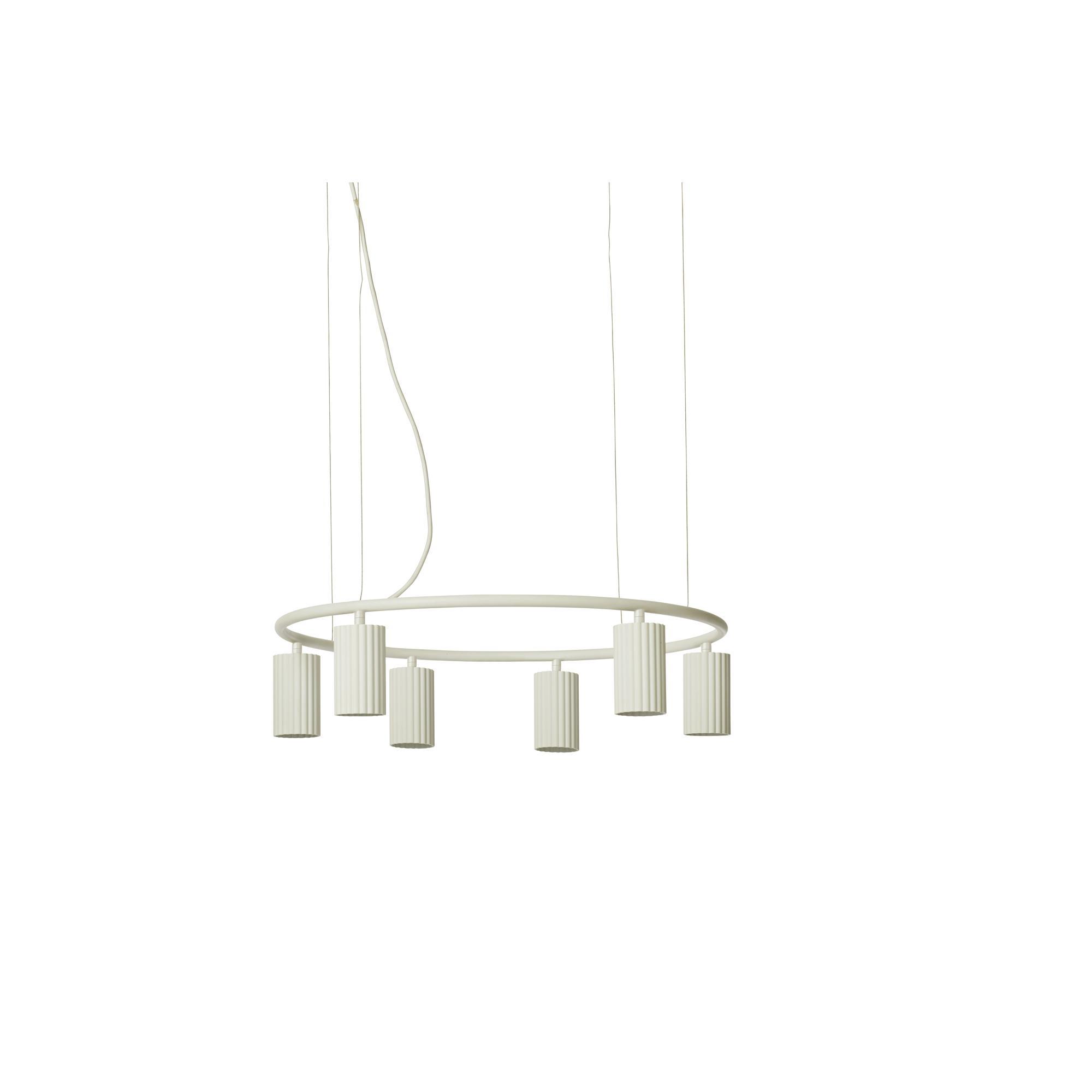 Pholc Donna Circle 60 Pendant Cream White