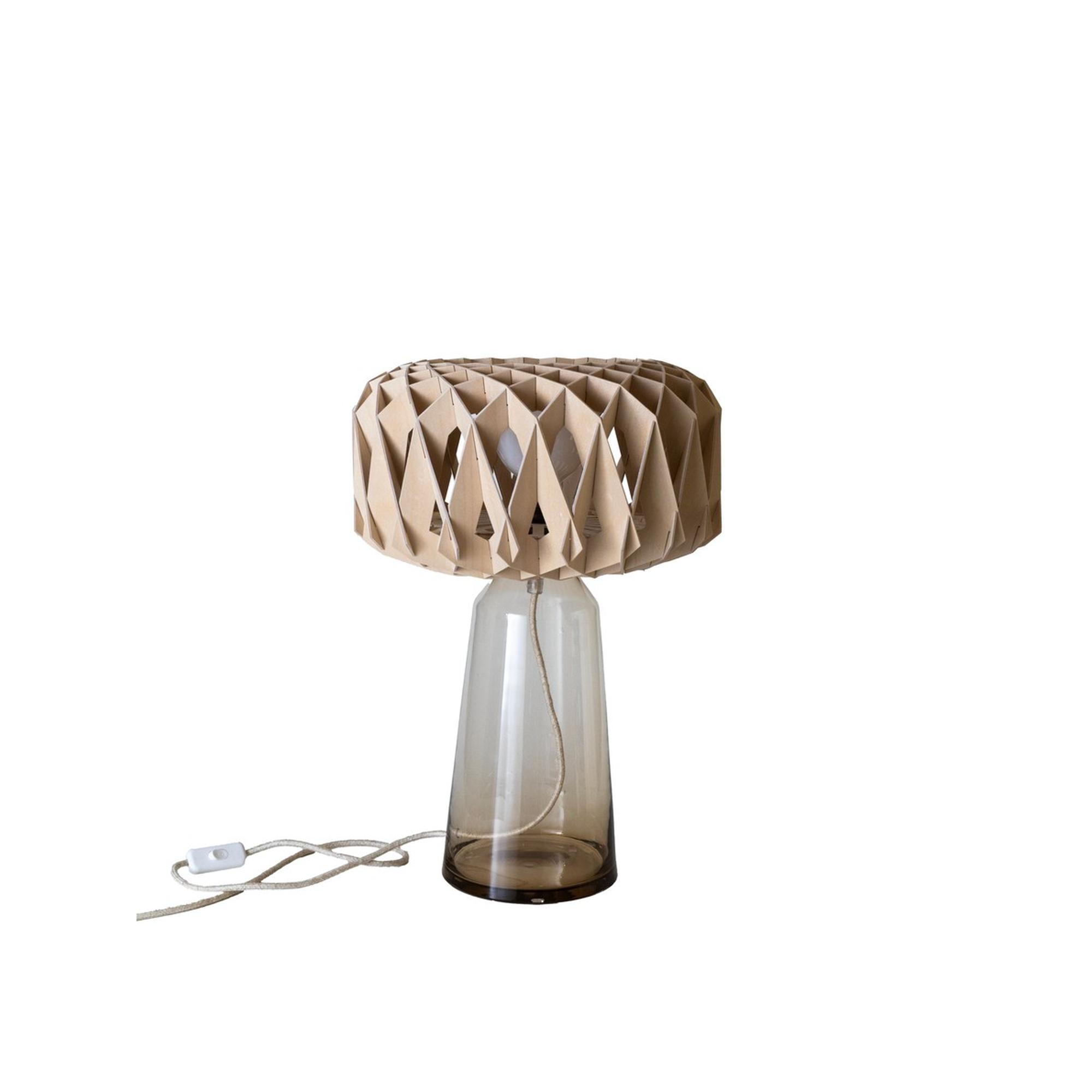 Lámpara de Mesa Pilke Signature 35 Ámbar/ Abedul