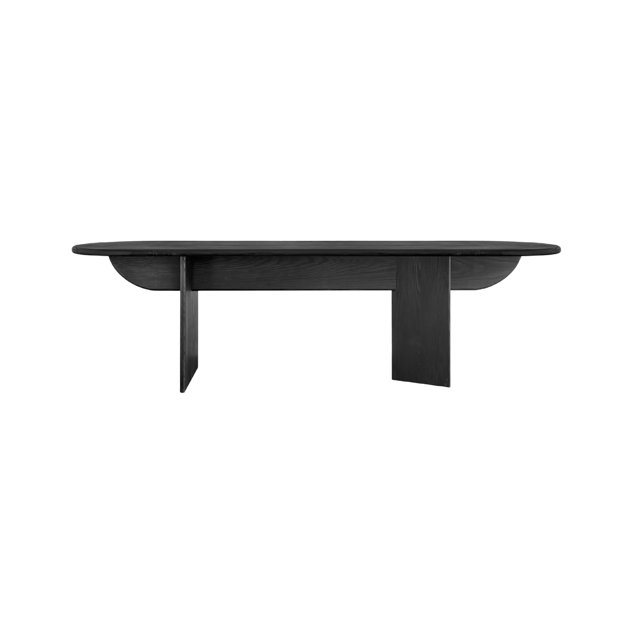 Louise Roe Pillabout 02 Spisebord L240 Sortlakeret Eg