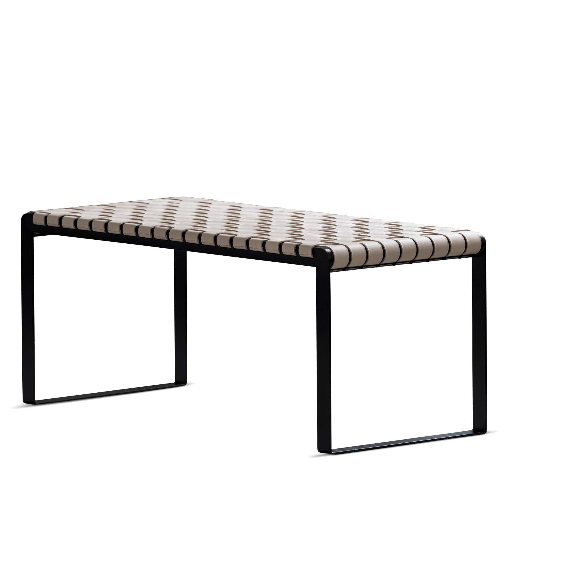 Bent Hansen Plaited Bench Core Nahka/luonnollinen