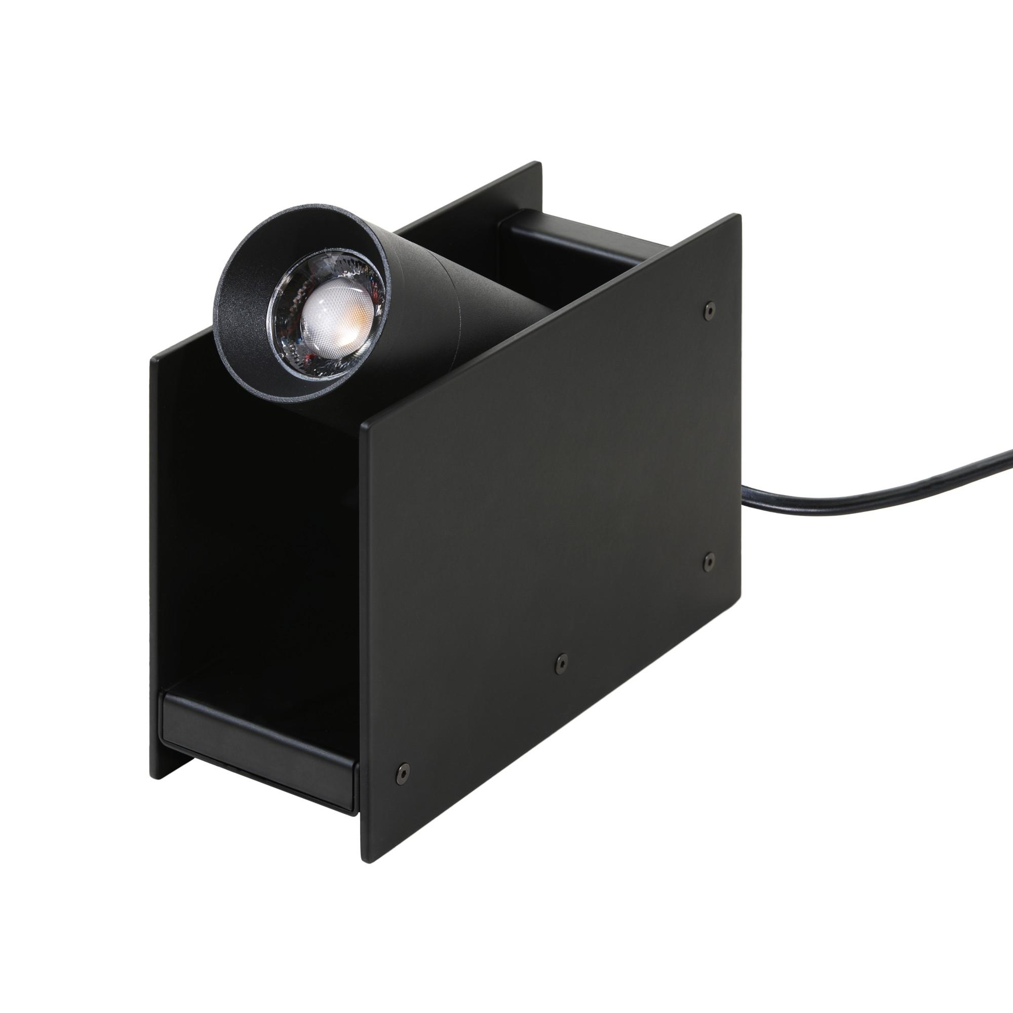 Nemo Plint Vloer- en Tafellamp 2700K Zwart
