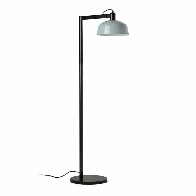 Faro TATAWIN Gulvlampe Sateng Sort/ Gråblå