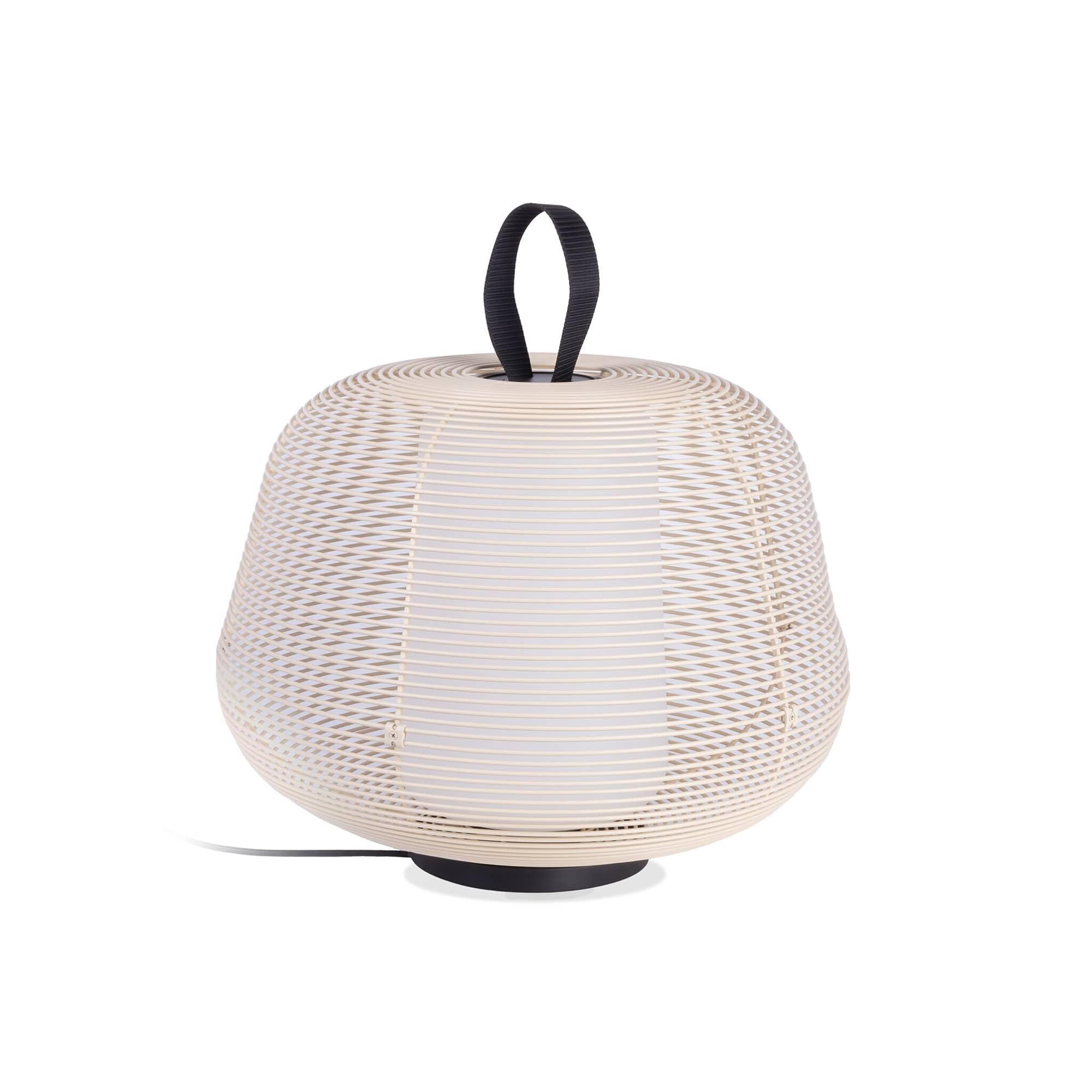 Lampa Stołowa Faro NARA Outdoor Beżowy/ Opalizująca Biel