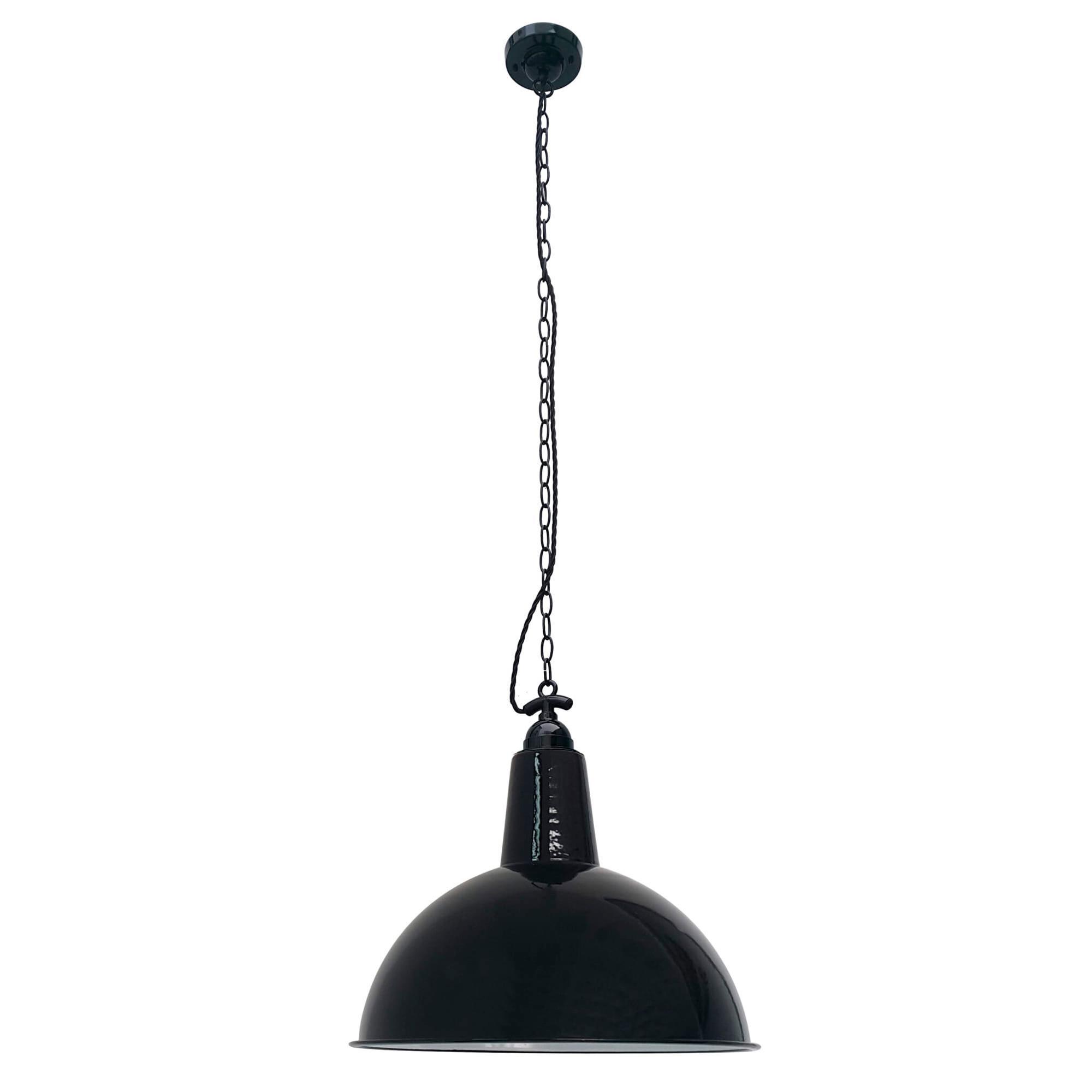 Faro LOU Lampadario Nero