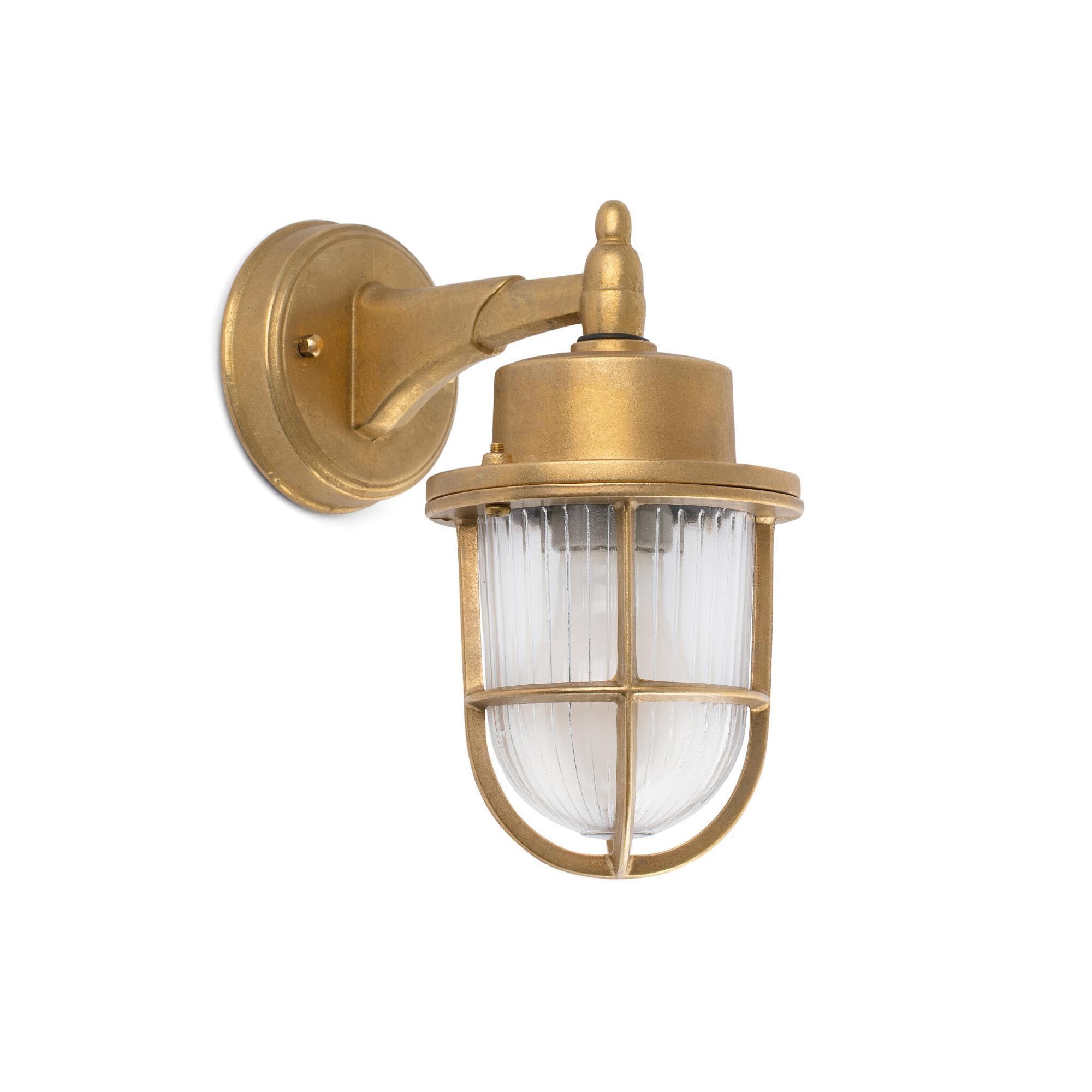 Faro NAHIR Outdoor Wall Lamp Brass