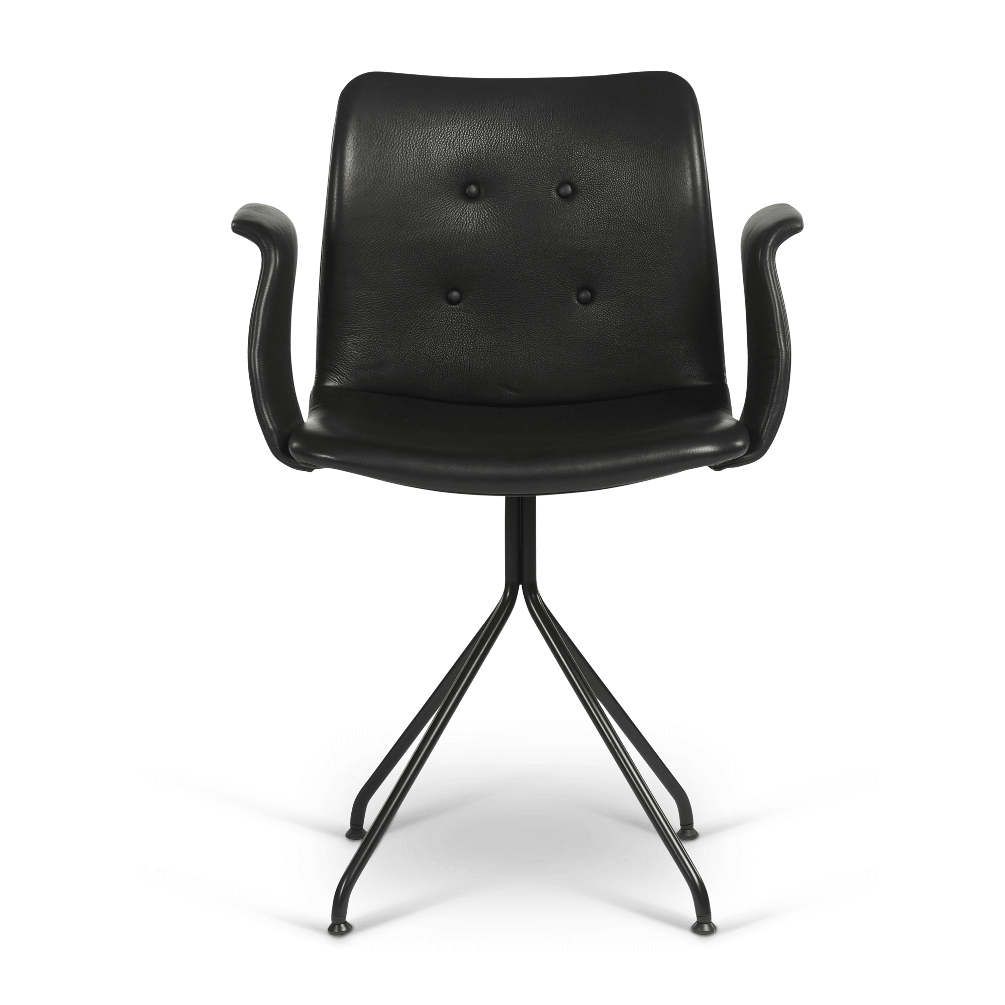 Bent Hansen Primum Dining Chair w. Armrests Black/ Black