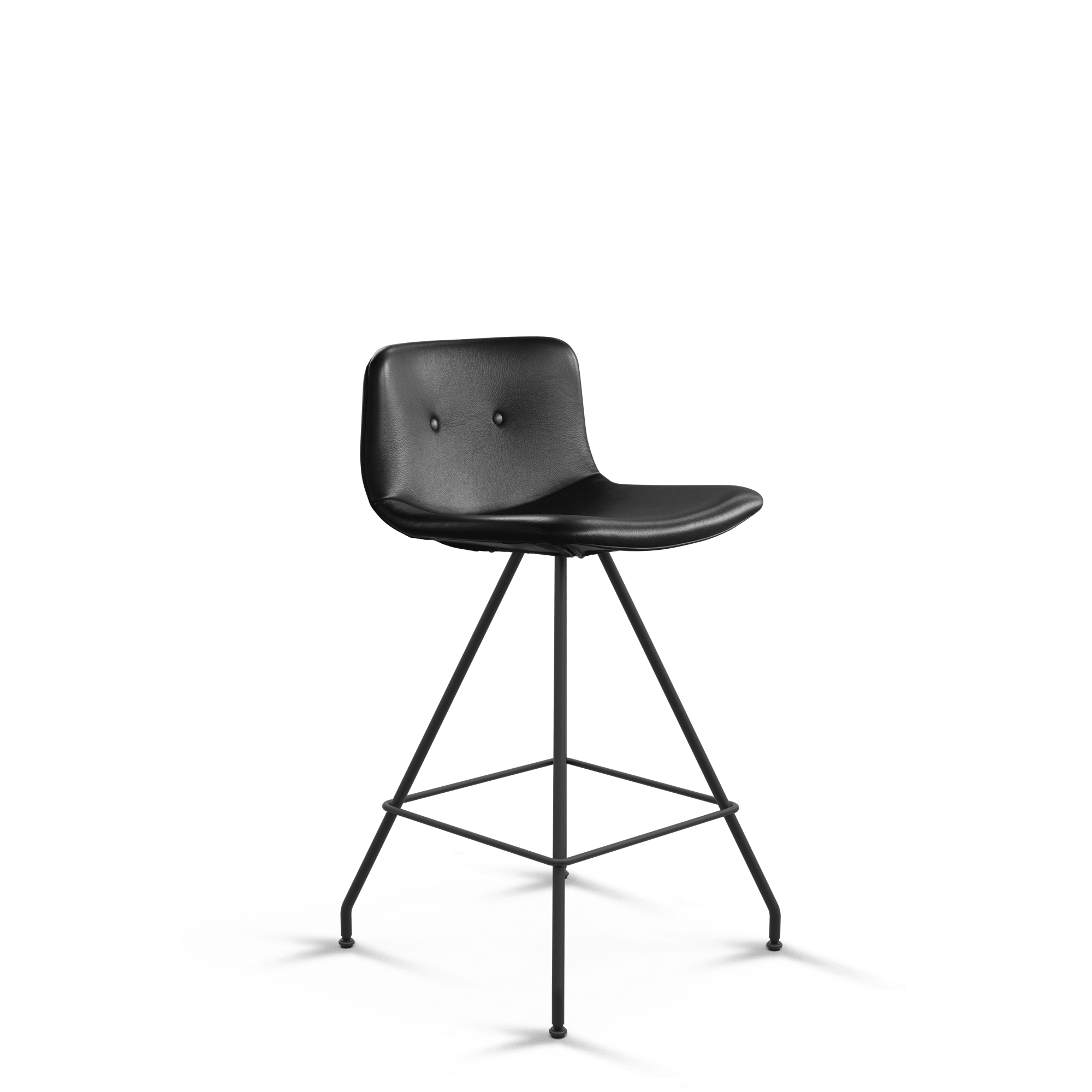 Taivutettu Hansen Primum Barstool Low Black