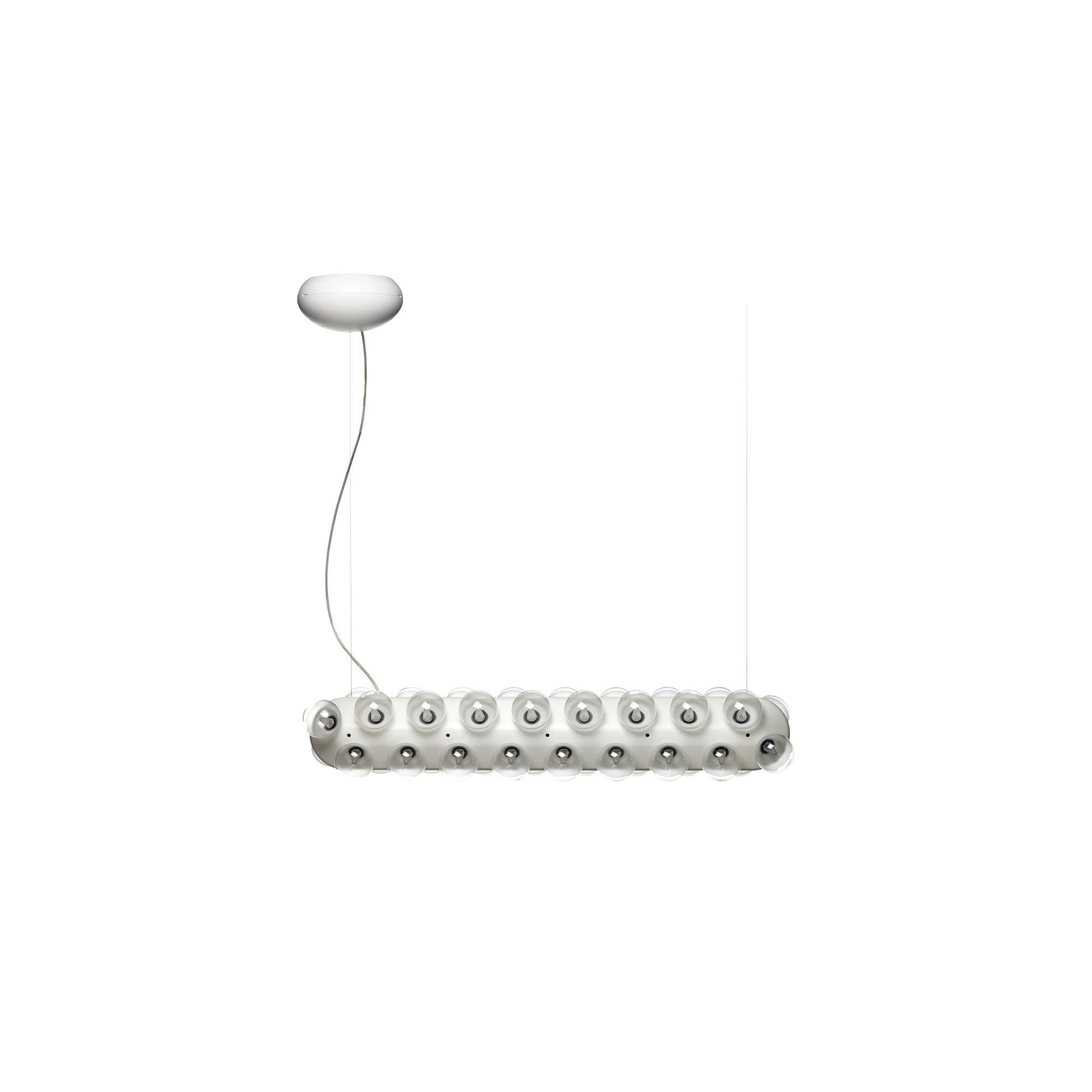 Moooi Prop Light Dubbele Horizontale Hanglamp Wit