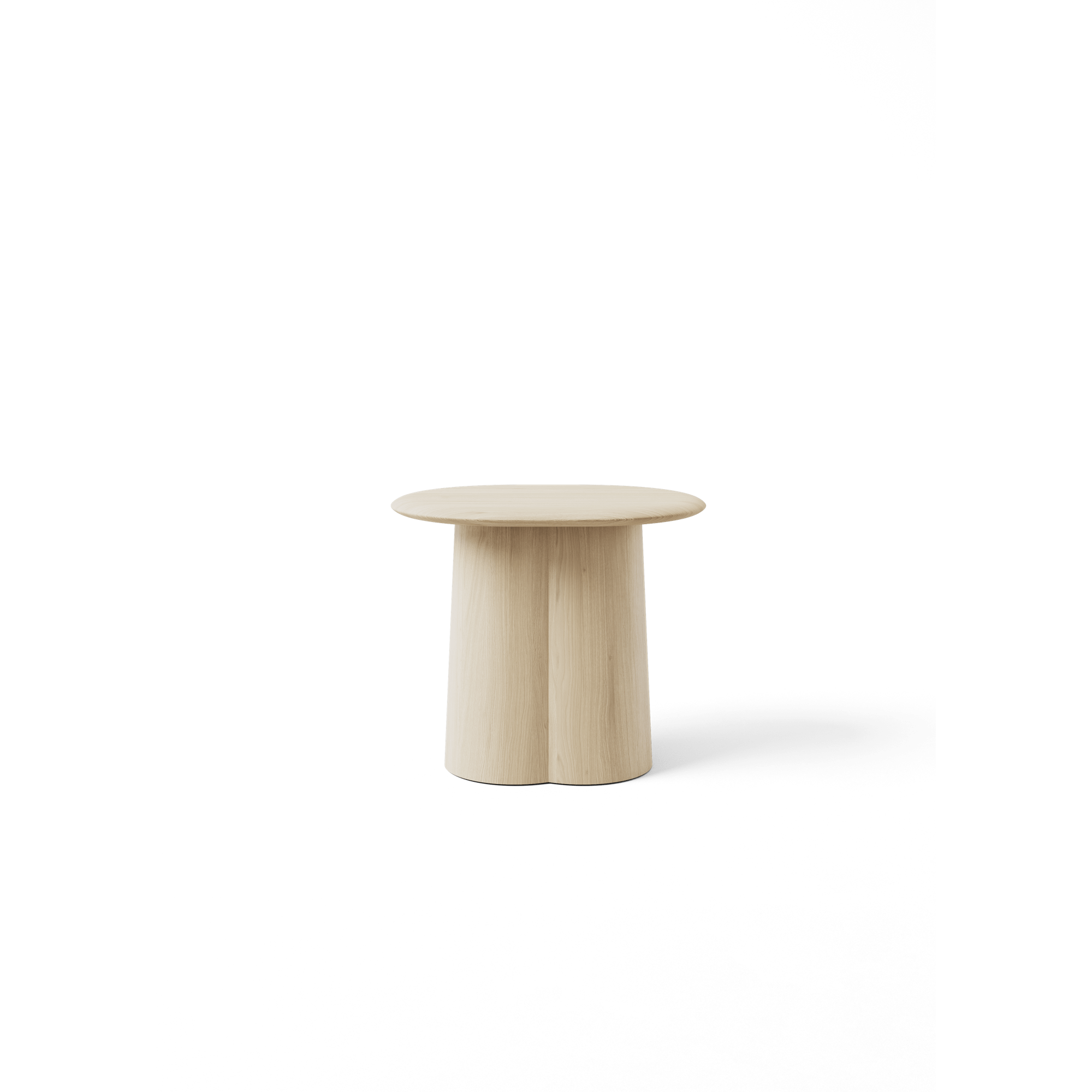 Plushalle Proto 02 Side Table White Pigmented Oak