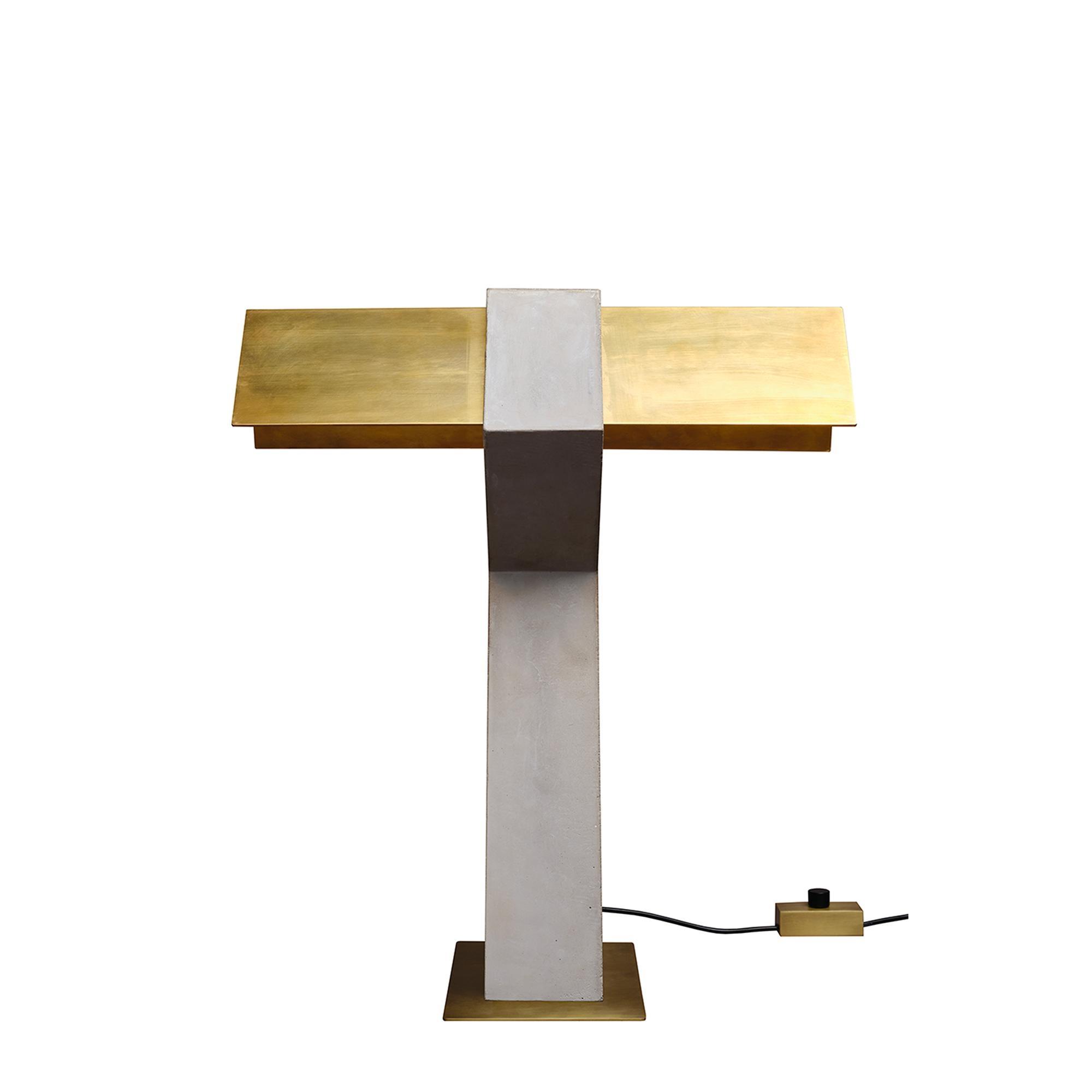 DCWéditions Collection Cauvet Tau Table Lamp Gold