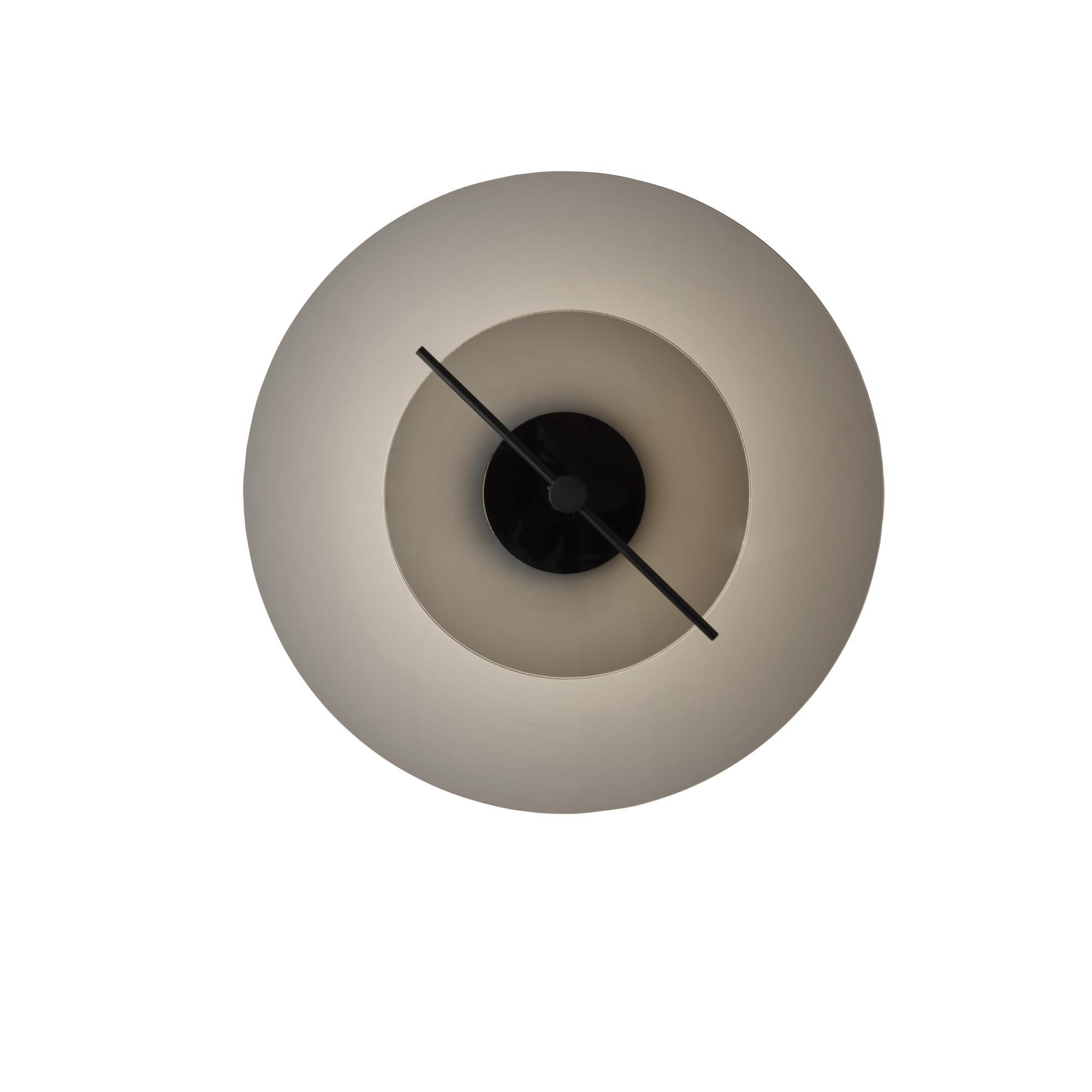 DCW Delumina Lampe Murale Noir Ø32