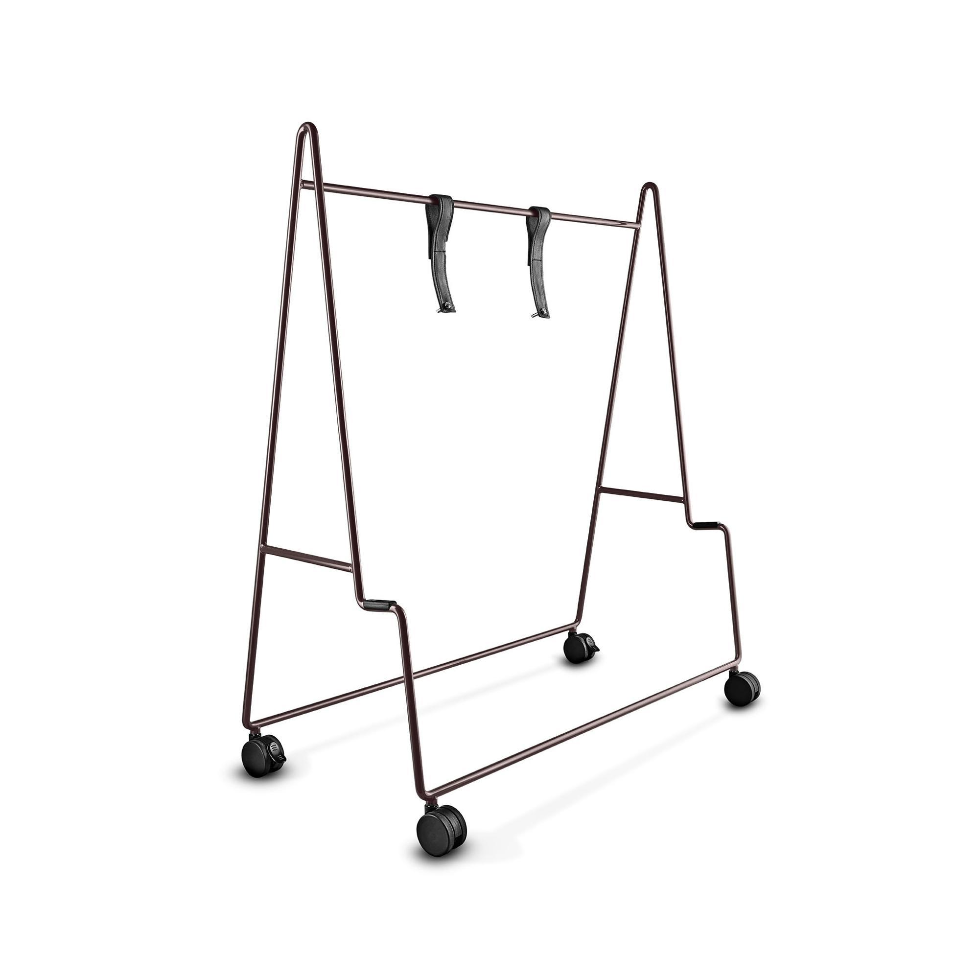 Please Wait to be Seated Carry TV Stand With Wheels Fig Purple