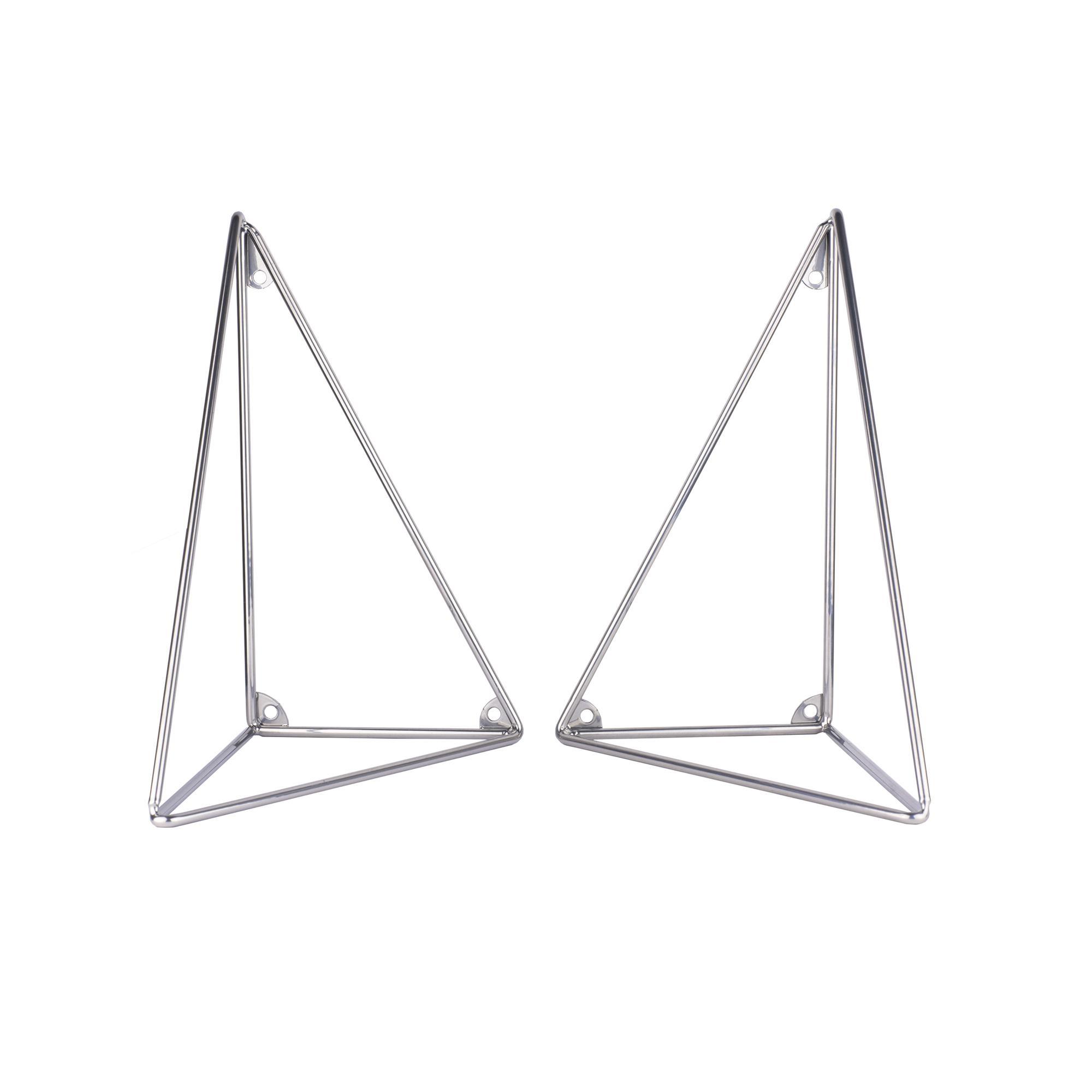 Maze Pythagoras Bracket Chrome Pair